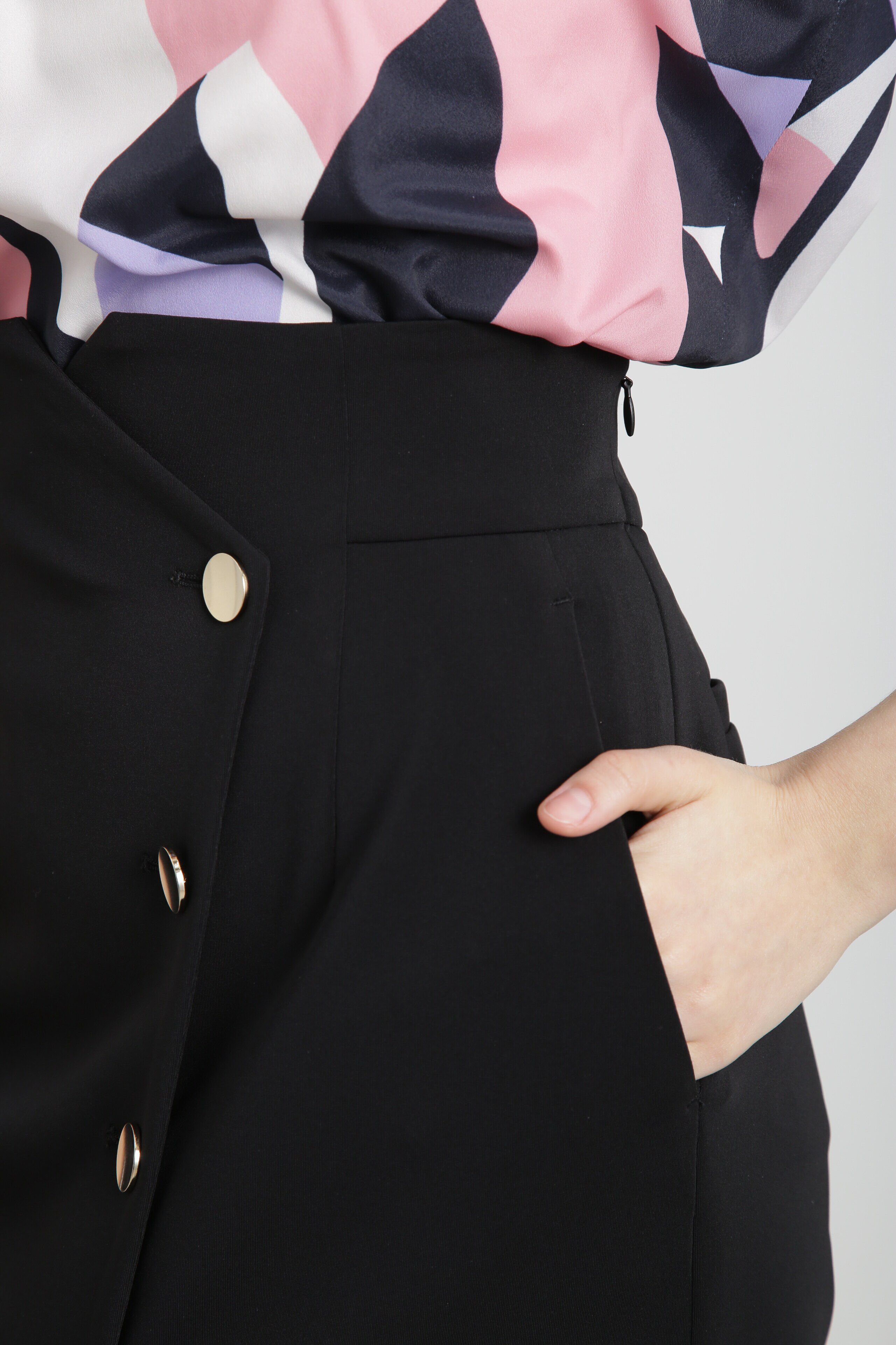  「◆フロントメタルボタンダンボールスカート」|スカート|