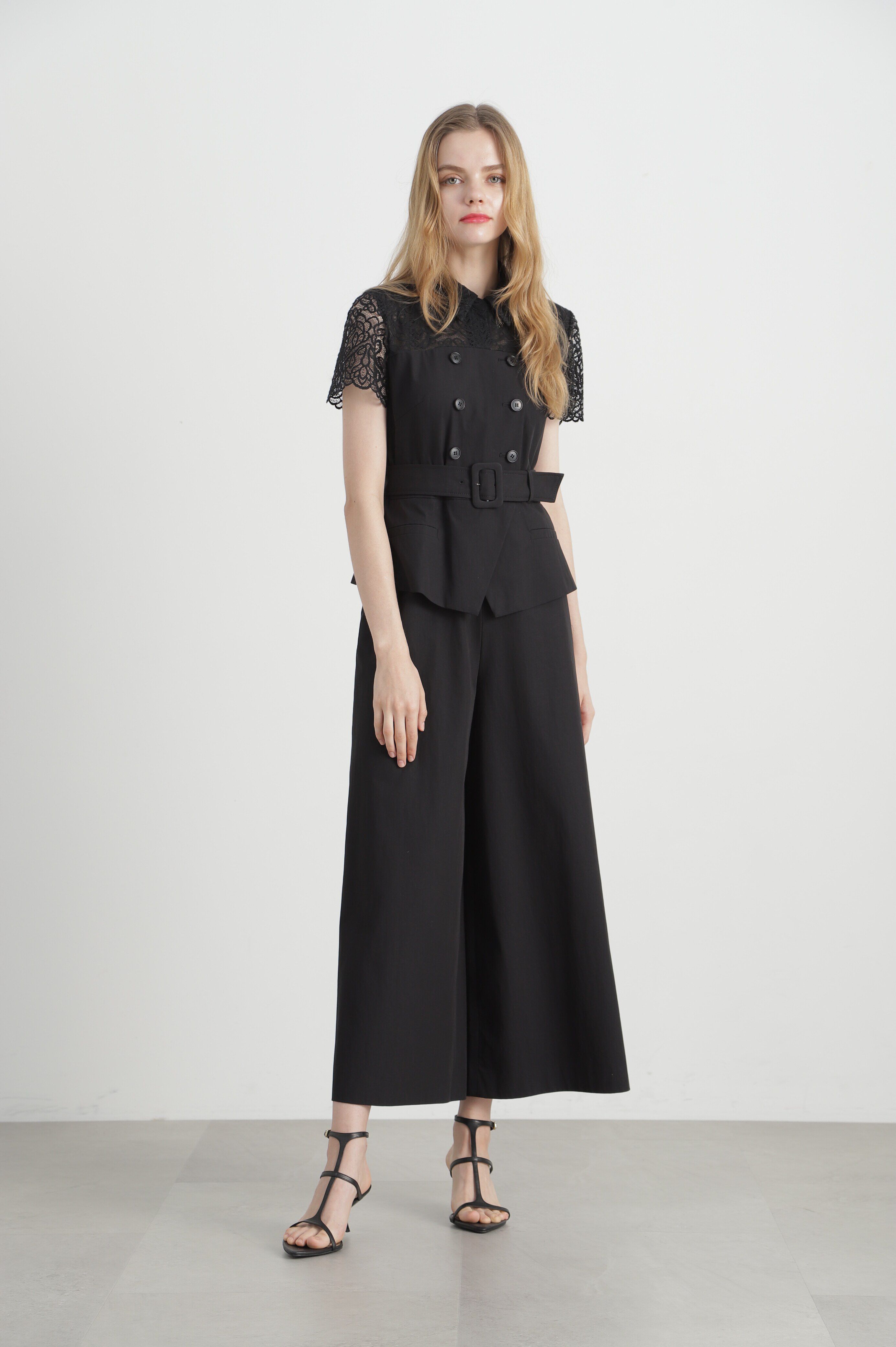  「レースコンビジャンプスーツ」|ワンピース|