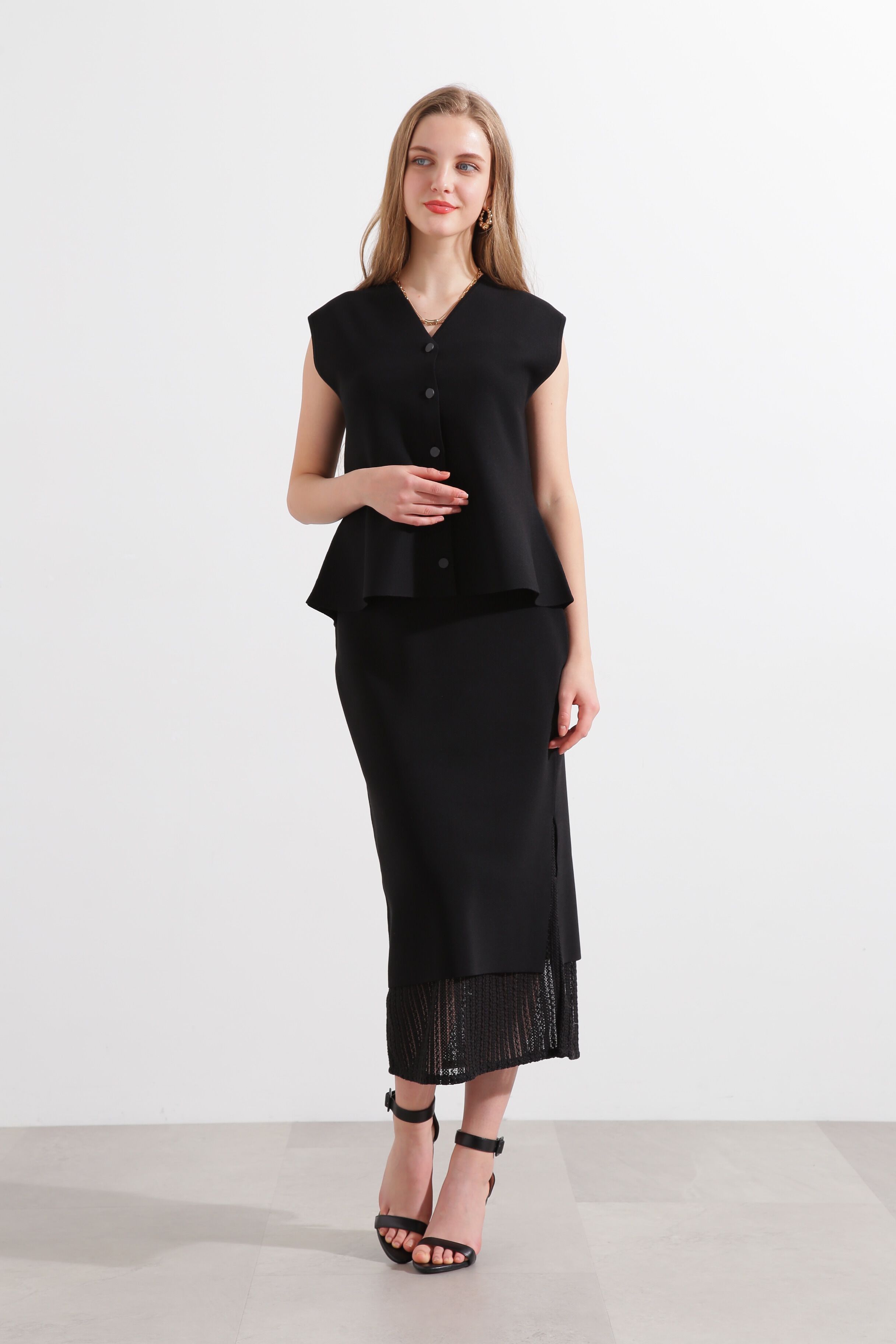  「◆レースコンビニットスカート」|スカート|