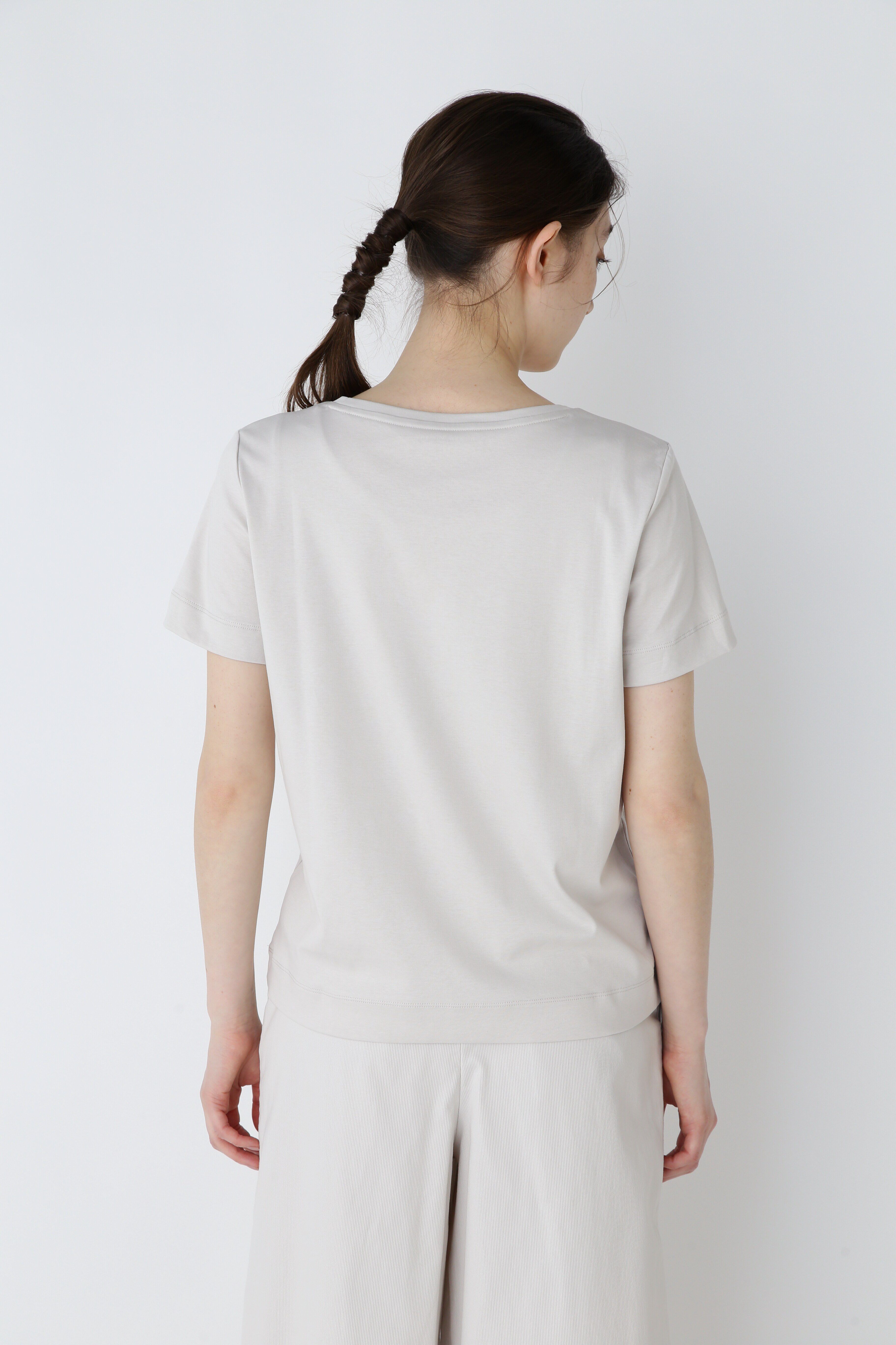  「オーガニックコットンスムース半袖Ｔシャツ」|Tシャツ・カットソー|