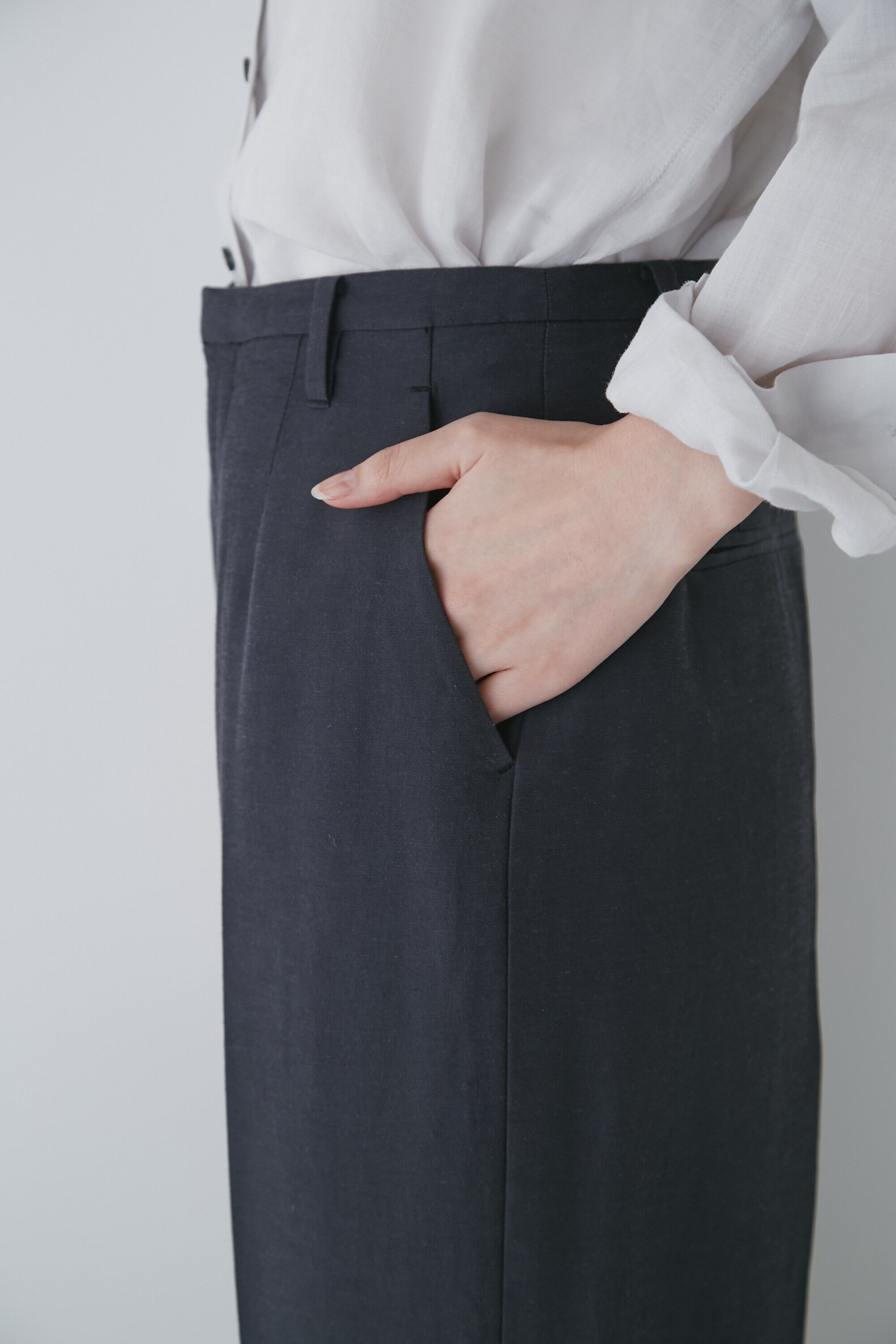  「◆センタープレスストレートパンツ」|その他|