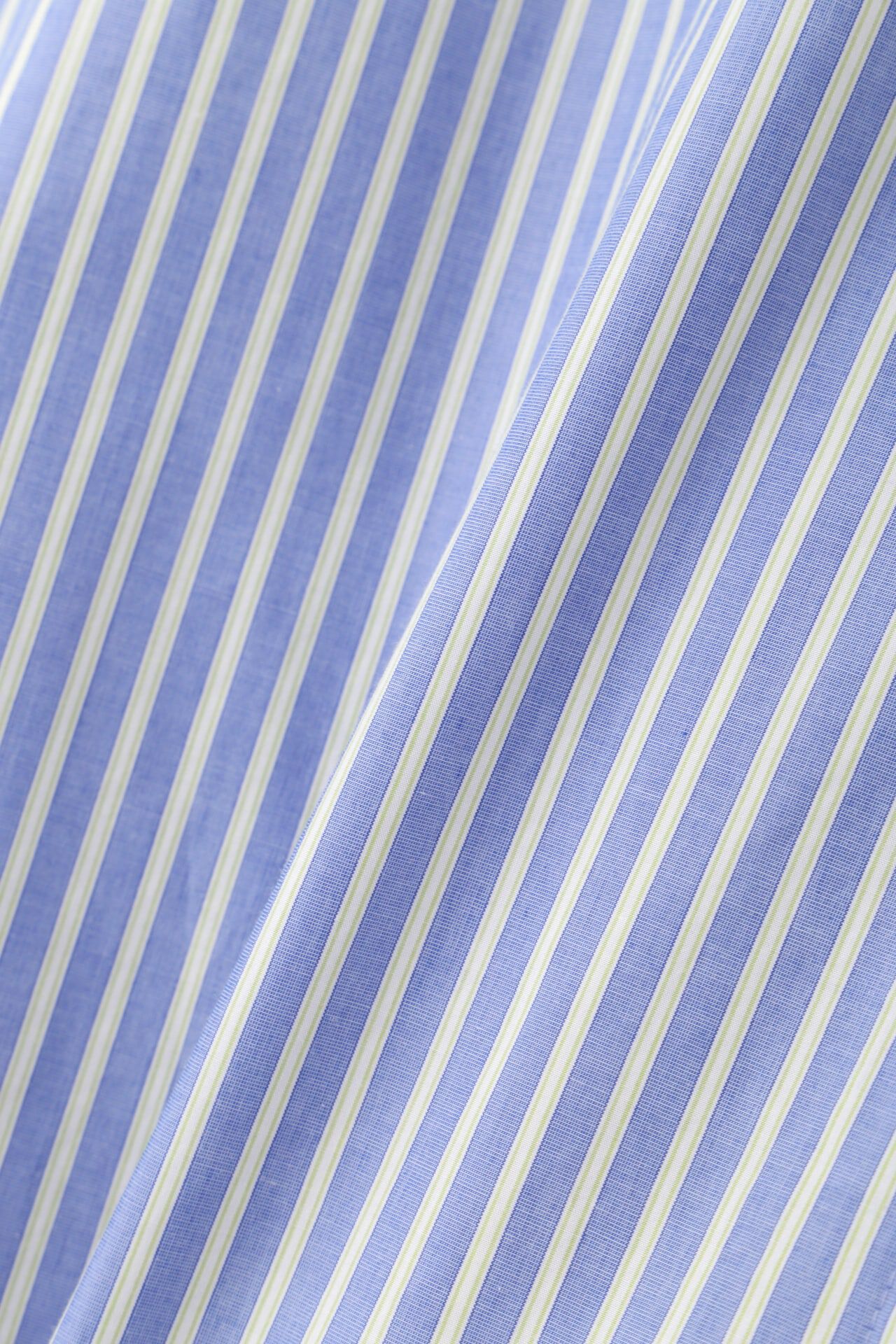  「◆バイカラーストライプブラウス」|シャツ・ブラウス|