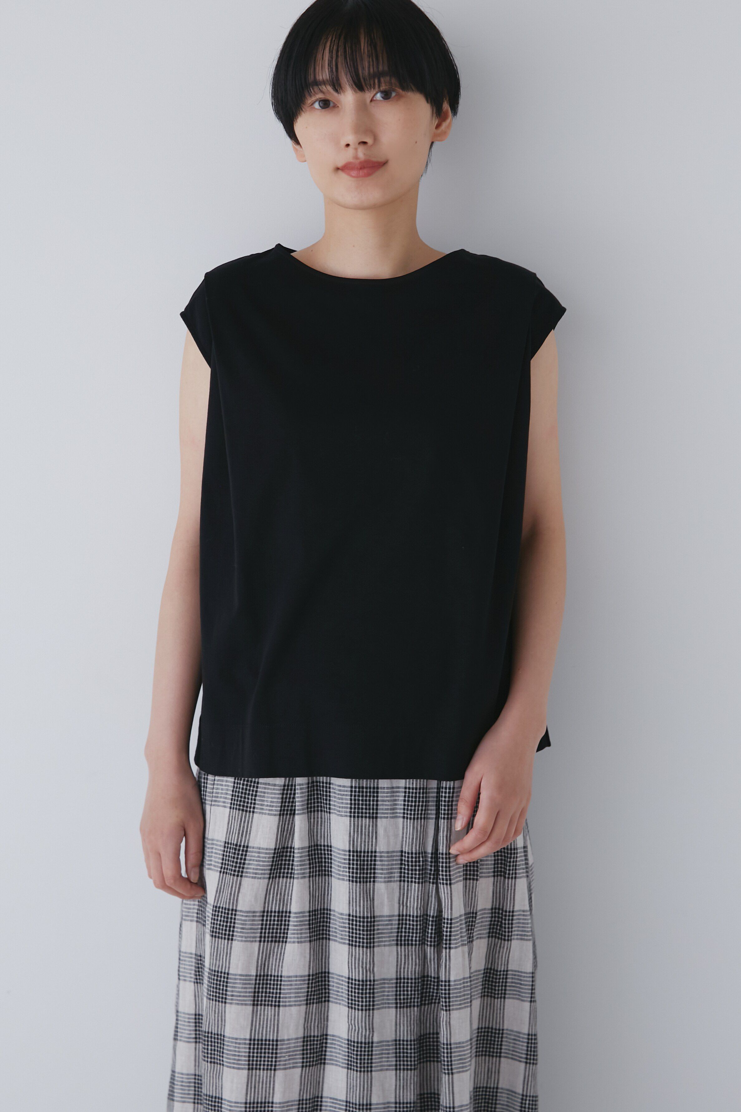  「◆スムースフレンチスリーブＴシャツ」|Tシャツ・カットソー|