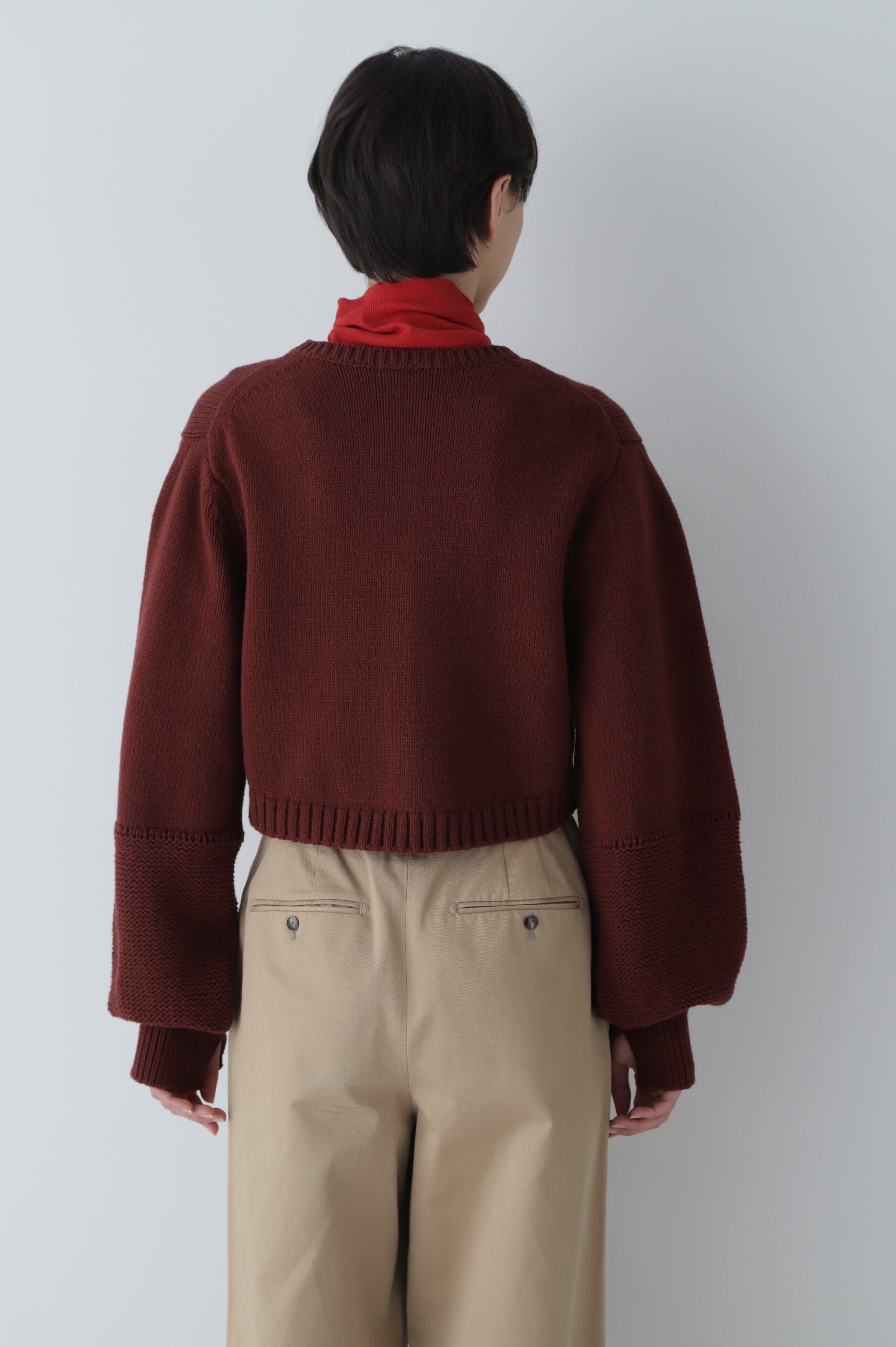  「◆ショート丈カーディガン」|ニット・セーター|