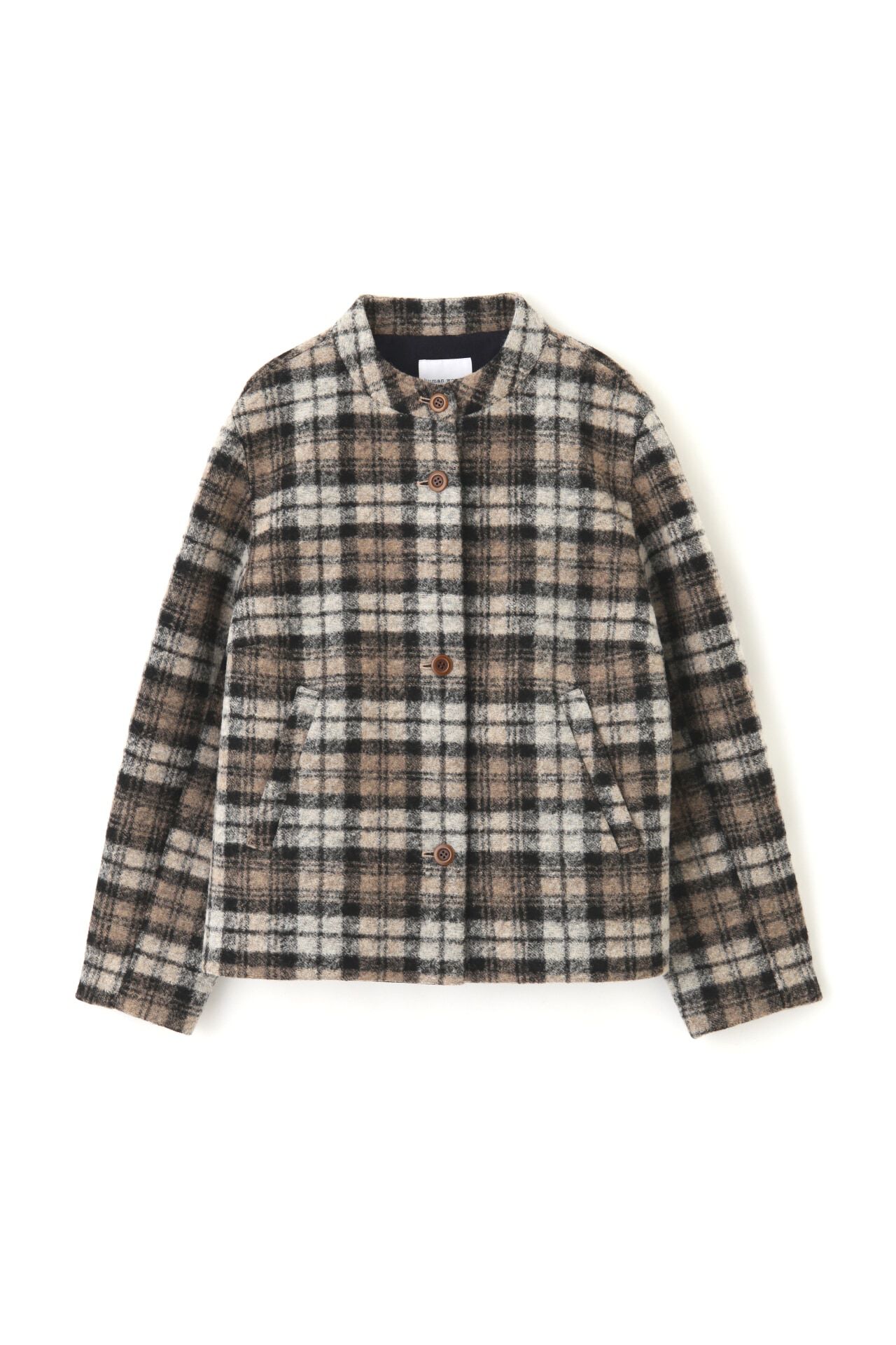  「◆スライバーボンディングショートブルゾン」|ブルゾン・スタジャン|