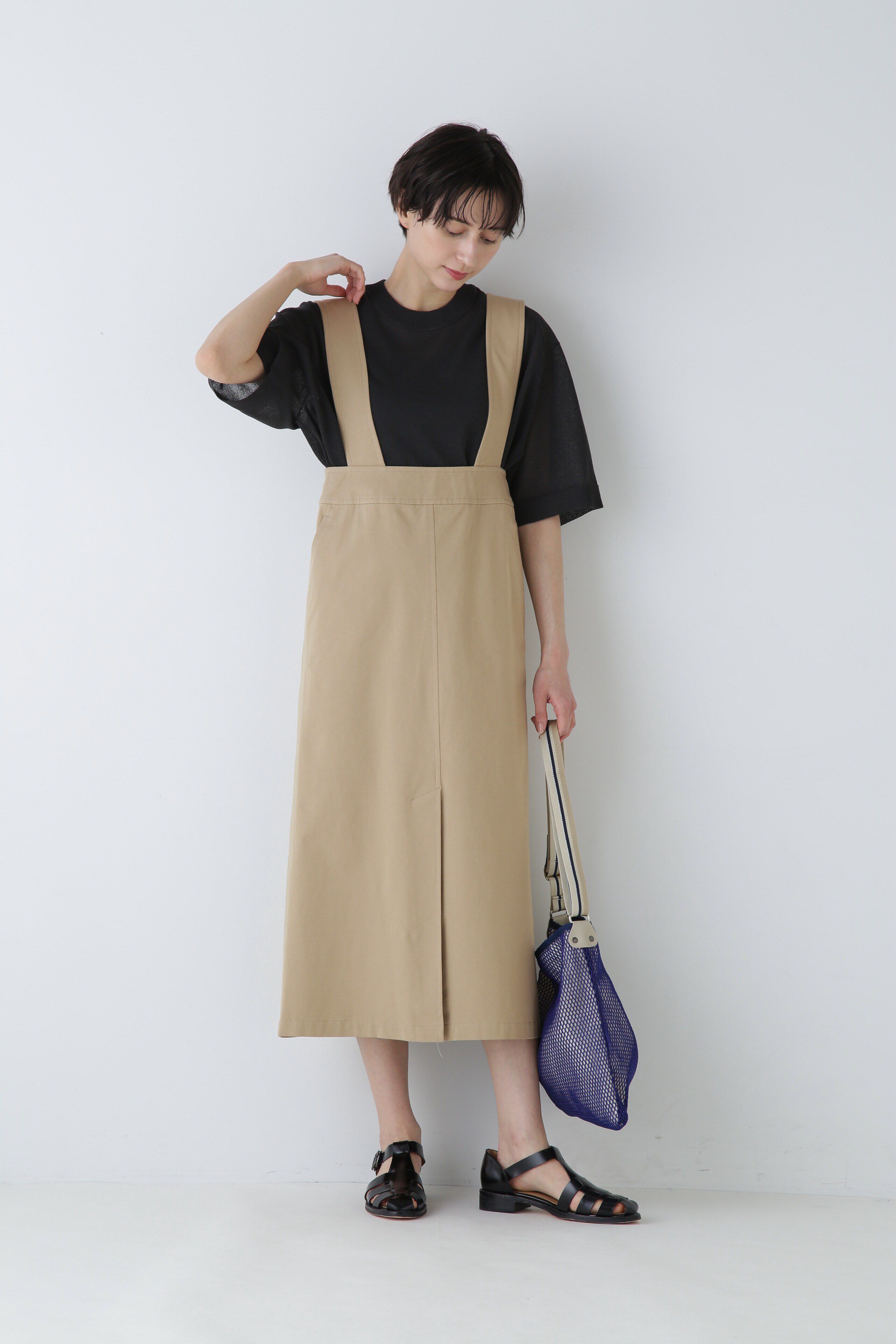  「◆ストレッチサスペンダースカート」|ワンピース|