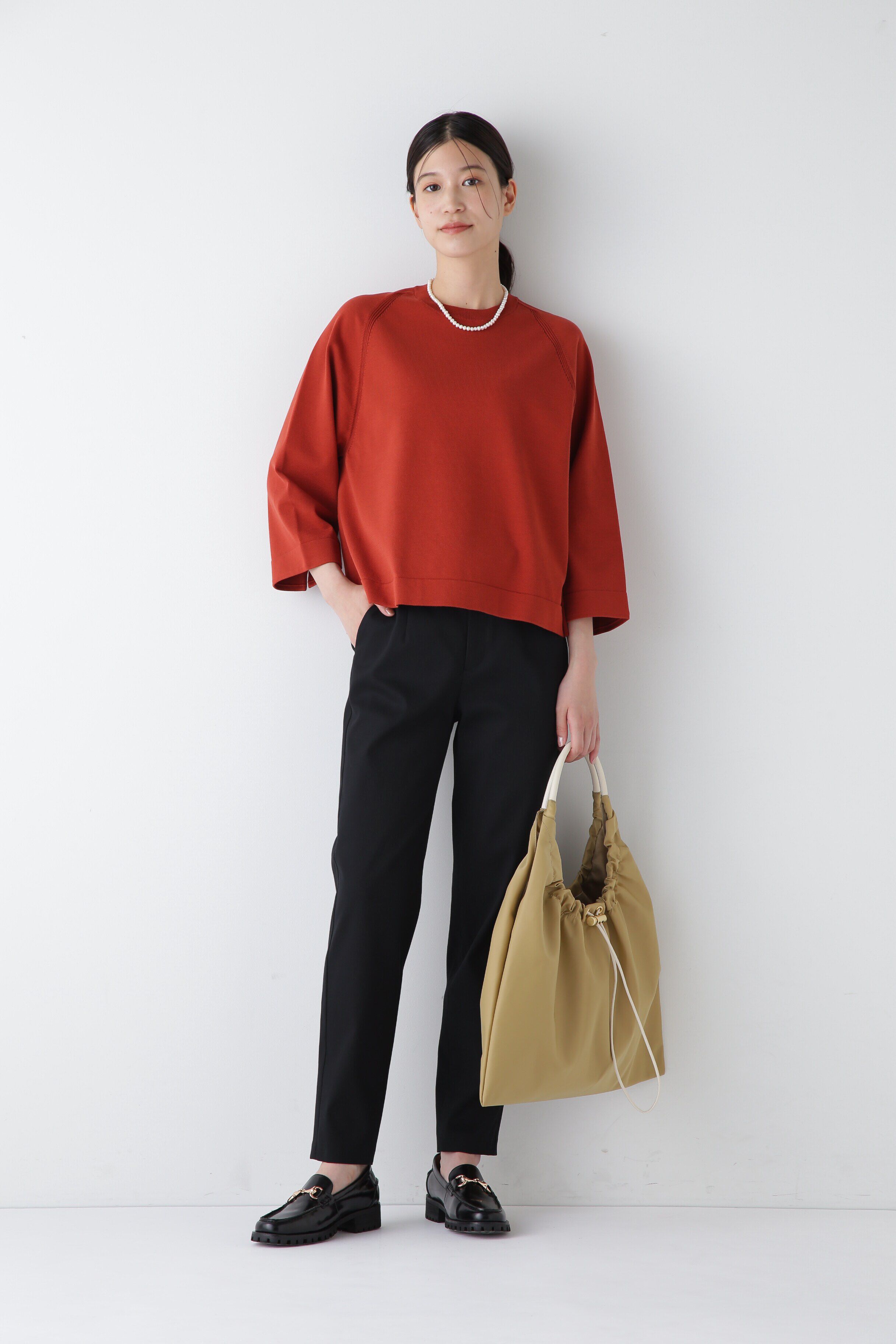  「◆オーガニックコットンプルオーバー」|ニット・セーター|