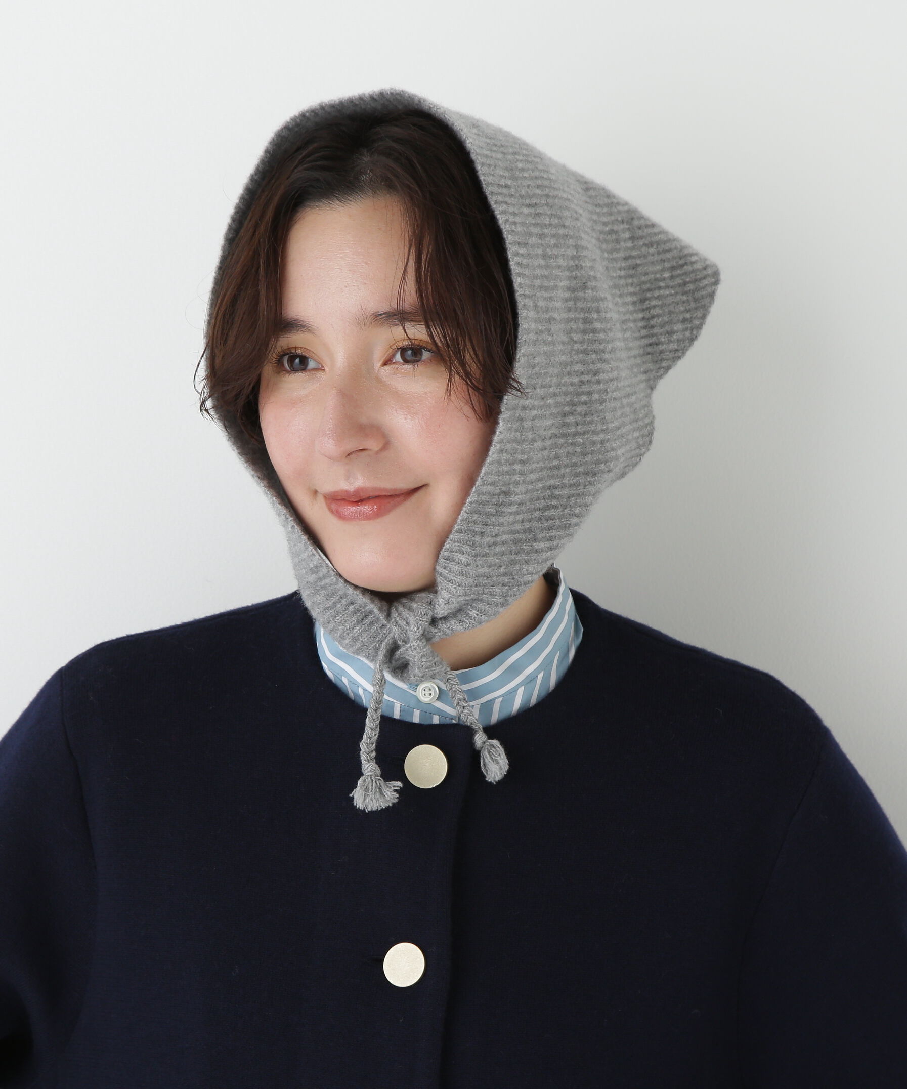  「◆ラムウールトライアングルストール」|バンダナ・スカーフ|