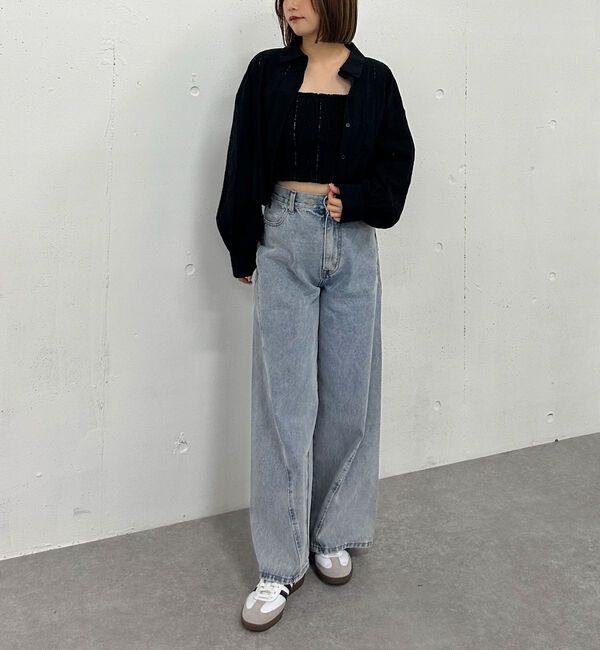 archives「コットンレースビスチェ&times;シャツＳＥＴ」|シャツ・ブラウス|