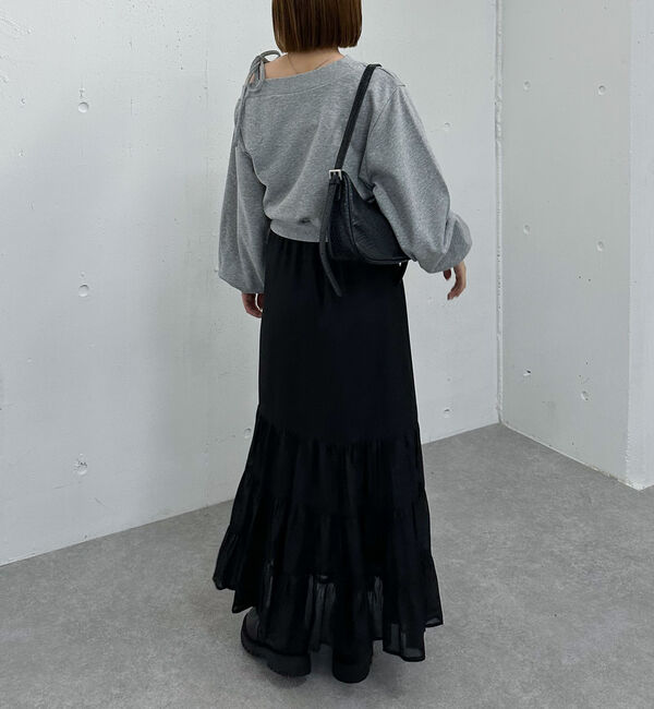 archives「シャイニーティアードスカート」|スカート|