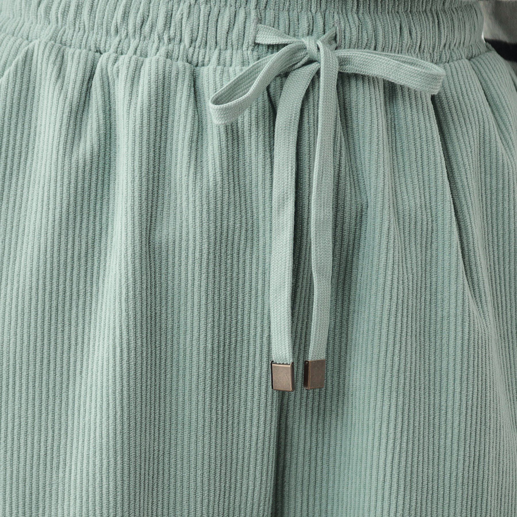 SHOO･LA･RUE「【高レビュー/洗える/SS-3L】きれいめカジュアルに あったか裏起毛 コーデュロイイージーワイドパ」|その他|