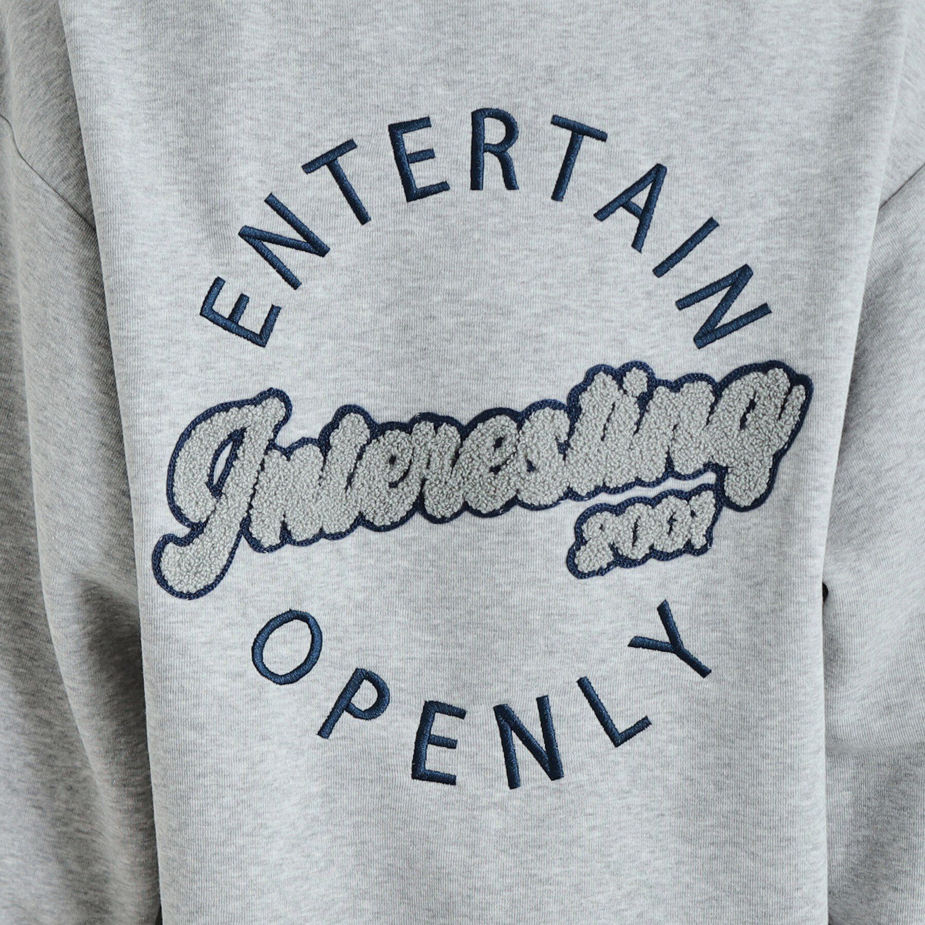 SHOO･LA･RUE「【洗える/S-LL/SHOO WARM】あったか裏起毛 刺繍アソートスウェット」|パーカー|