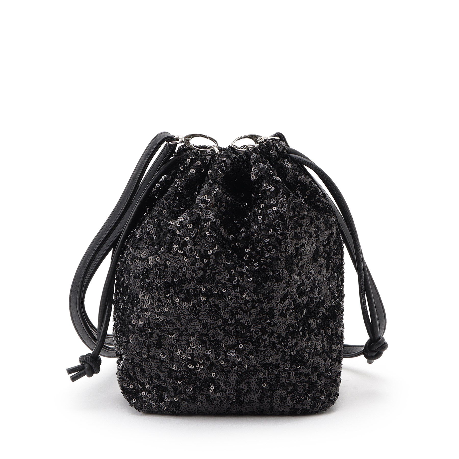 SHOO･LA･RUE「スパンコール巾着ショルダーバッグ」|ショルダー・メッセンジャー|