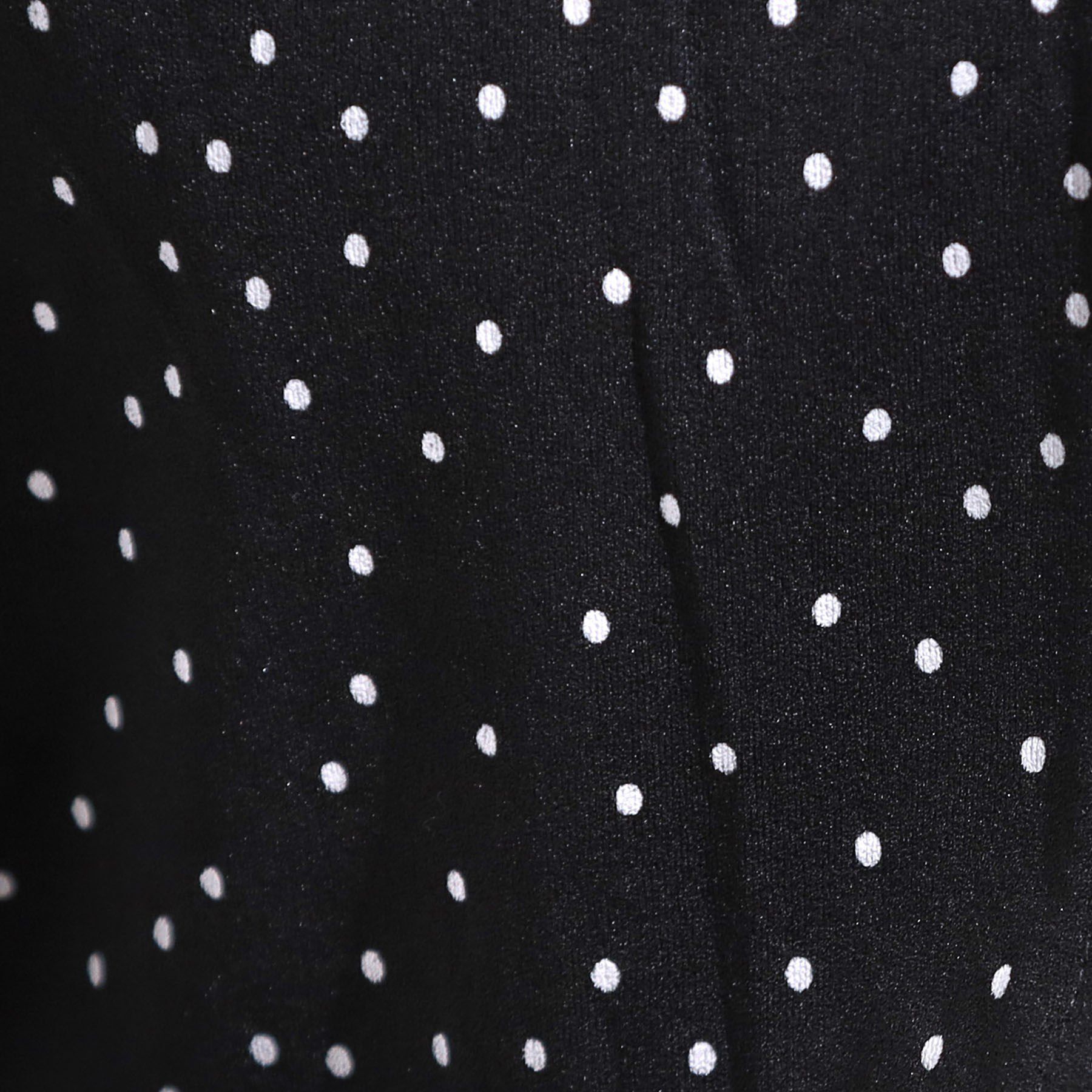 SHOO･LA･RUE「【S-LL/ひんやり】きちんと見えで好印象 ドット柄デザイントップス」|シャツ・ブラウス|