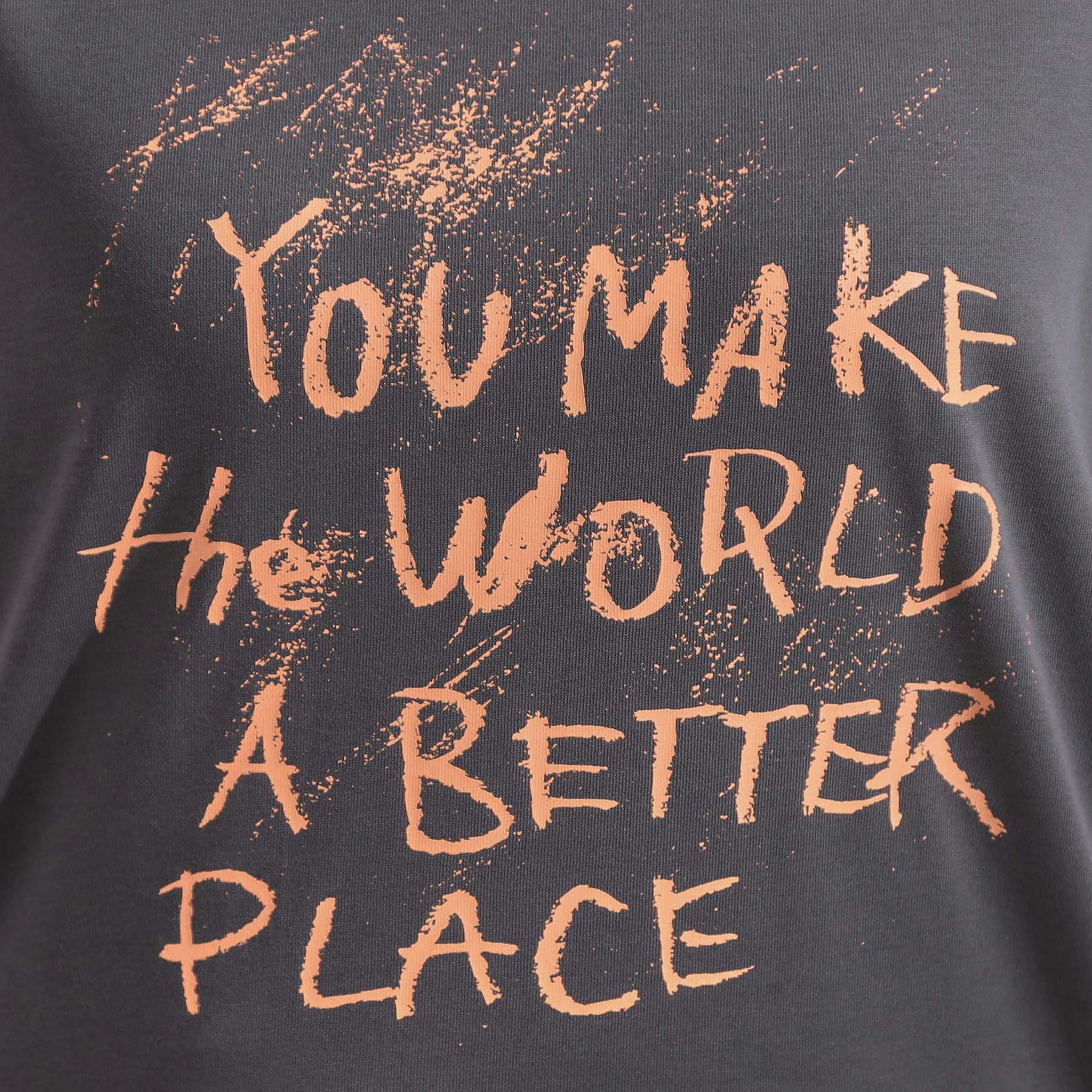 SHOO･LA･RUE「【S-LL/ひんやり/汗ジミ軽減/UVカット】グラフィックアソートTシャツ」|Tシャツ・カットソー|