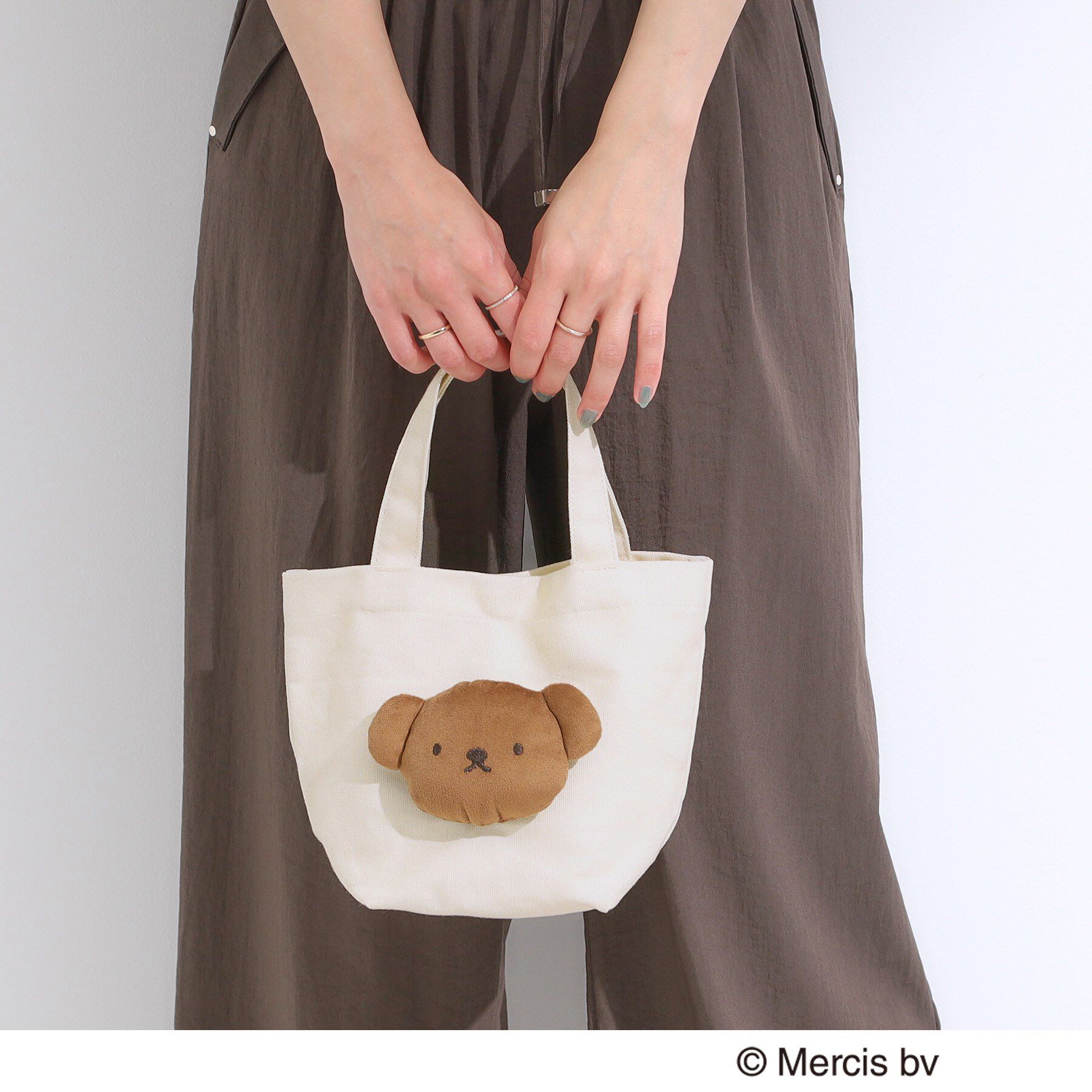 SHOO･LA･RUE「【miffy／boris】立体フェイストート」|トートバッグ|