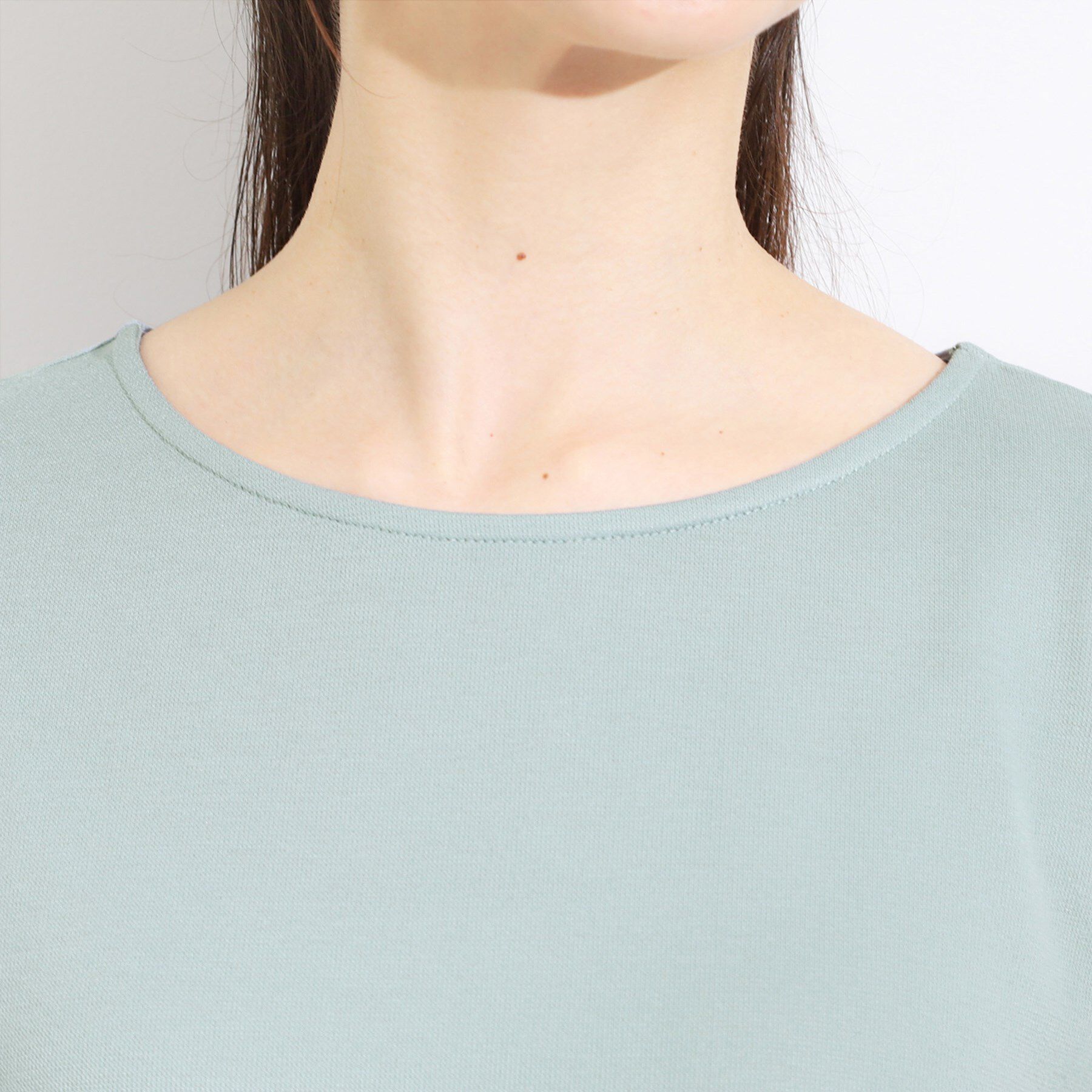 SHOO･LA･RUE「【S-LL/UV/吸水速乾】きれいに体型カバー Aライン チュニックワンピース」|チュニック|