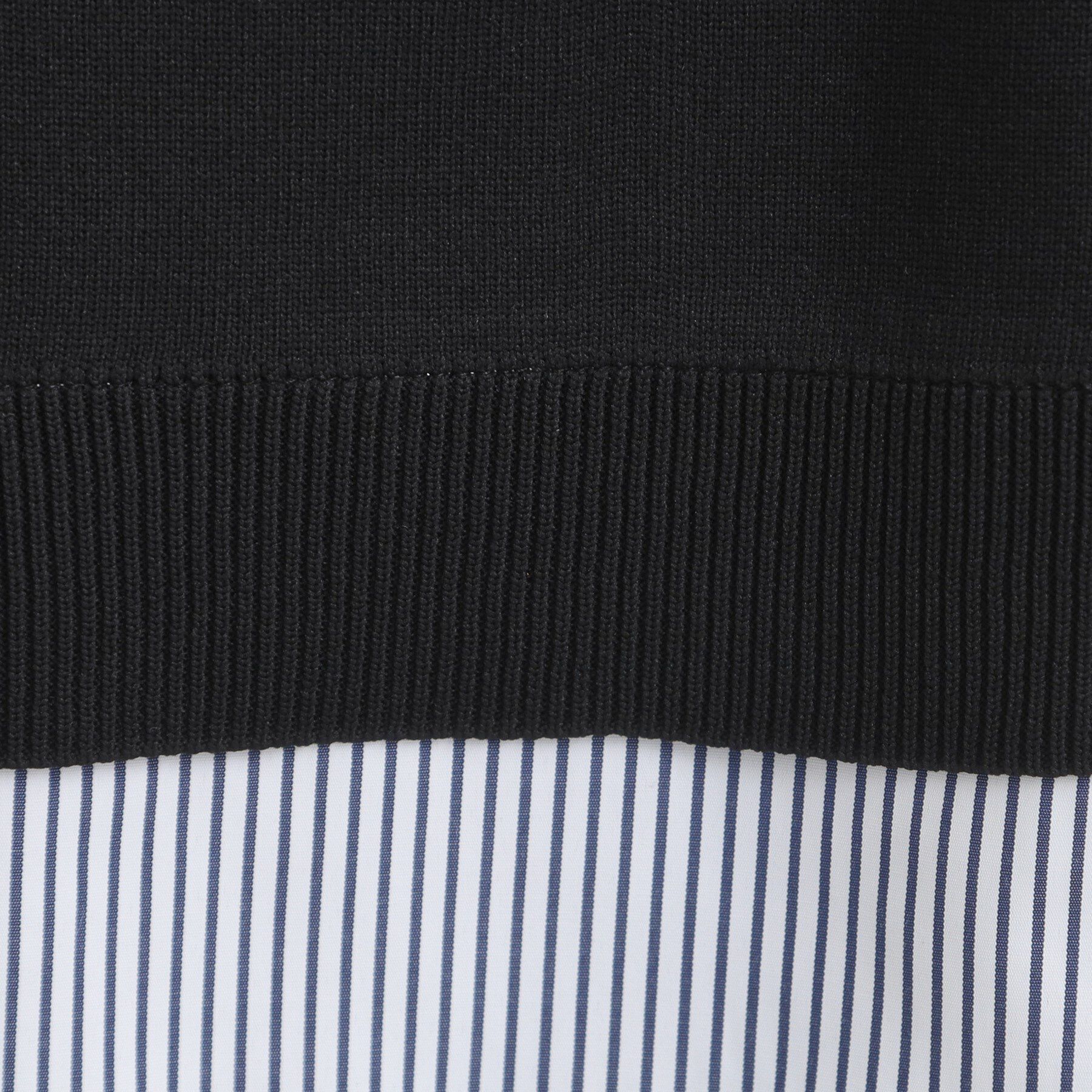 SHOO･LA･RUE「【S-LL/洗える】一枚で簡単こなれ見え スポンディッシュ 裾レイヤード風ニット【CIRCRIC】」|ニット・セーター|