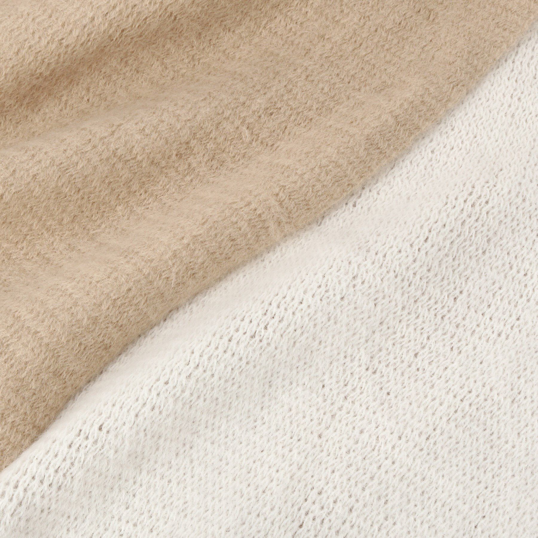 SHOO･LA･RUE「リバーシブルシャギーストール」|ストール|