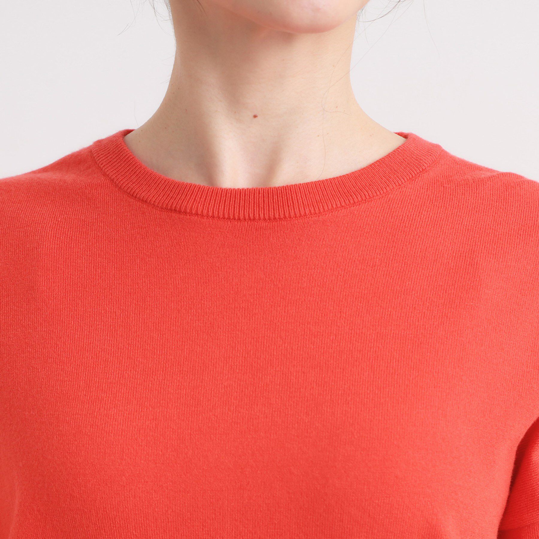 SHOO･LA･RUE「【洗える/S-LL】きれいめにもカジュアルにも もちもちコクーンニット」|ニット・セーター|