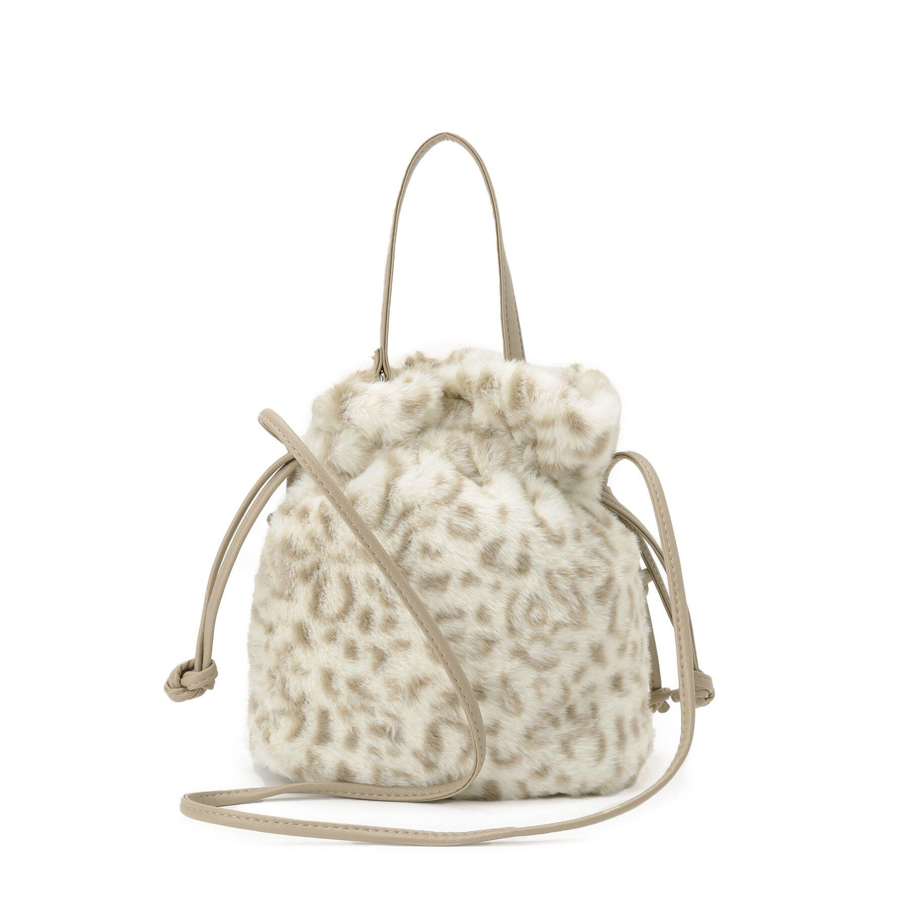 SHOO･LA･RUE「フェイクファー巾着ショルダーバッグ」|ショルダー・メッセンジャー|