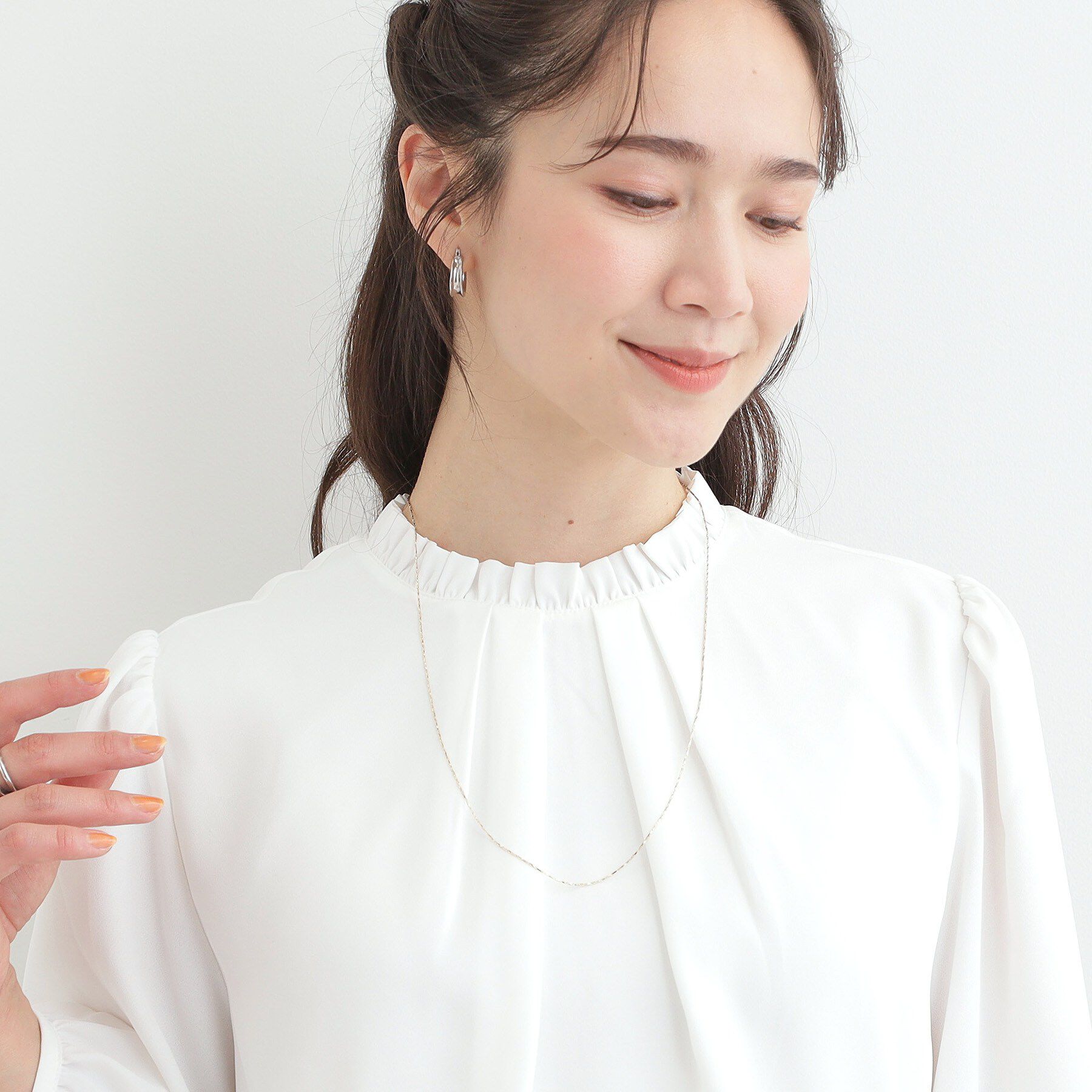 SHOO･LA･RUE「【3WAY】フェイクパールネックレス」|ネックレス|