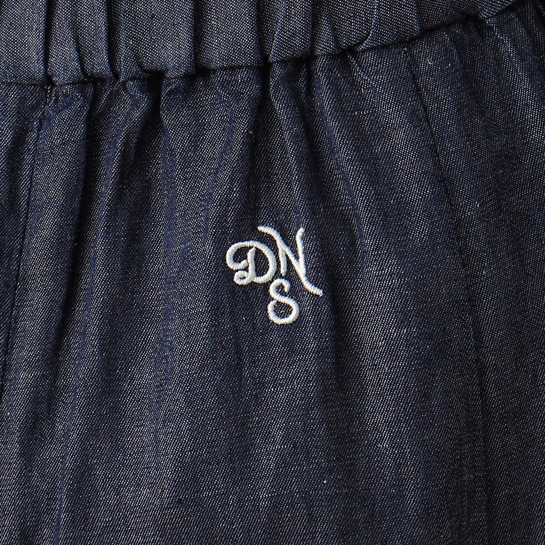 Dessin「【洗える】リネンブレンドデニム切替スカート（XS～L）」|スカート|