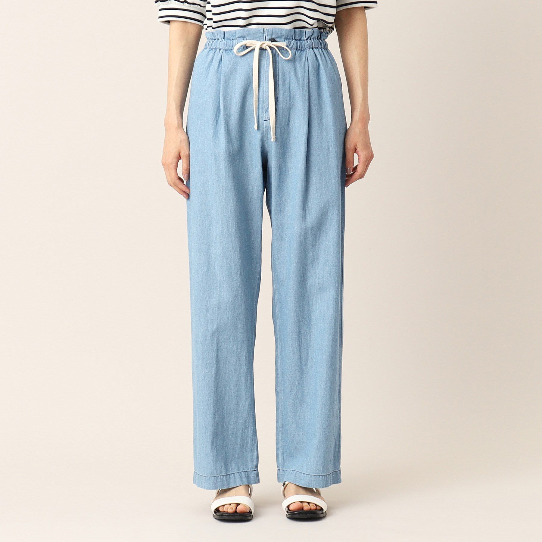 Dessin「【洗える】リラックスデニムパンツ（XS～L）」|デニム|