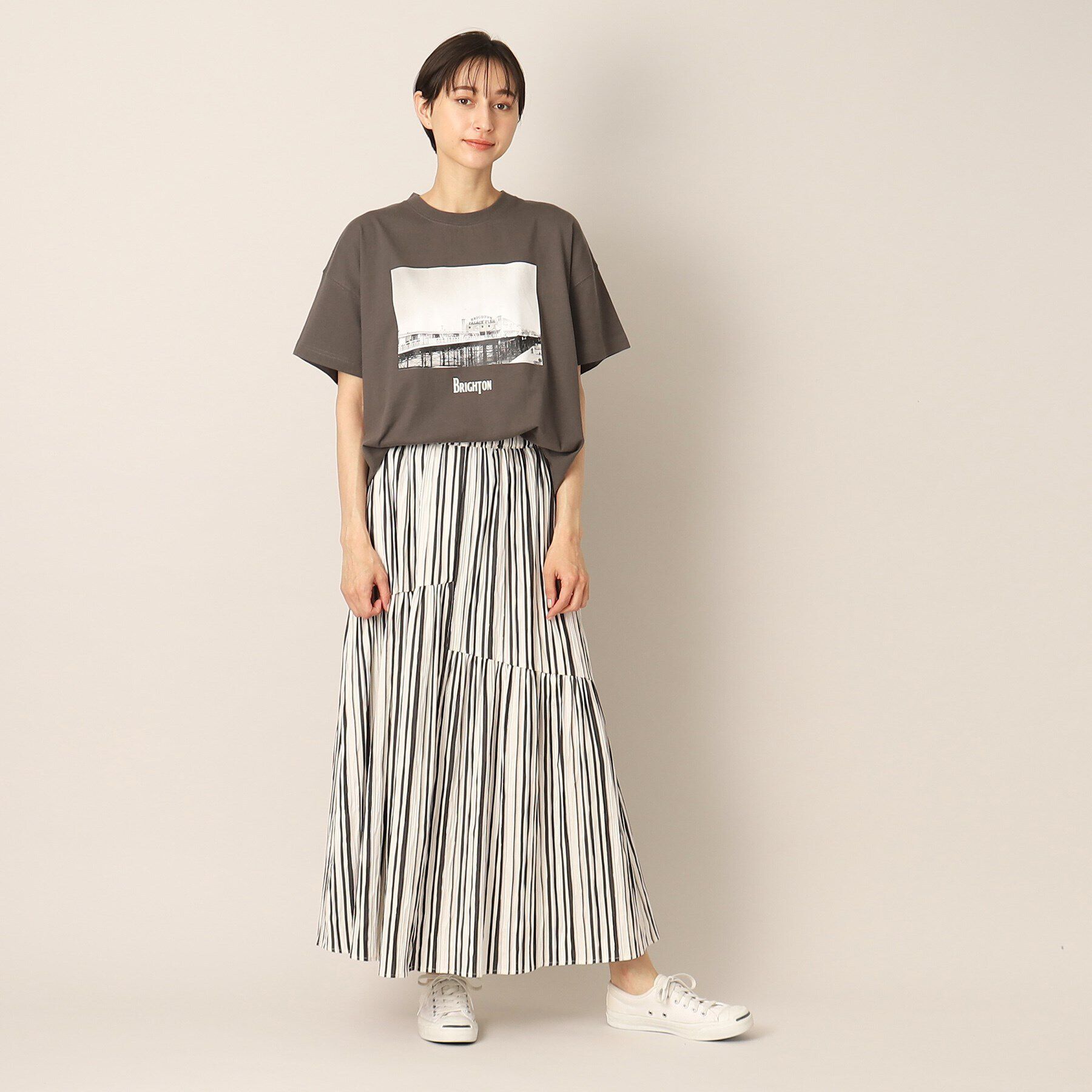 Dessin「ワッシャーストライプスカート（S～L）」|スカート|
