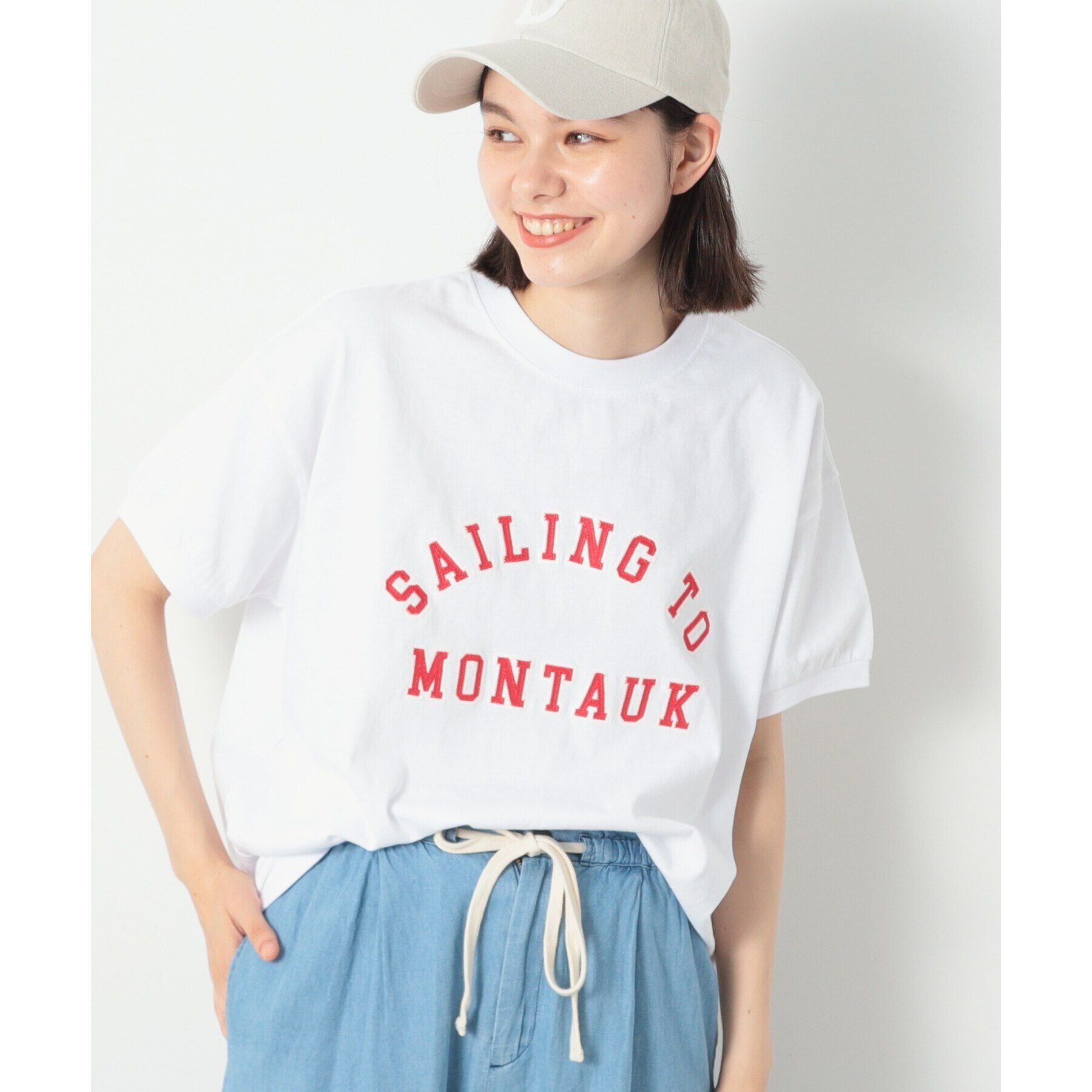 Dessin「【リンクコーデ】ロゴチュニックTシャツ」|Tシャツ・カットソー|