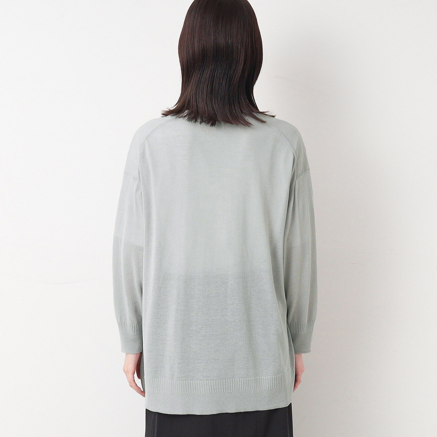 Dessin「【洗える】ボタンレスカーディガン」|カーディガン|