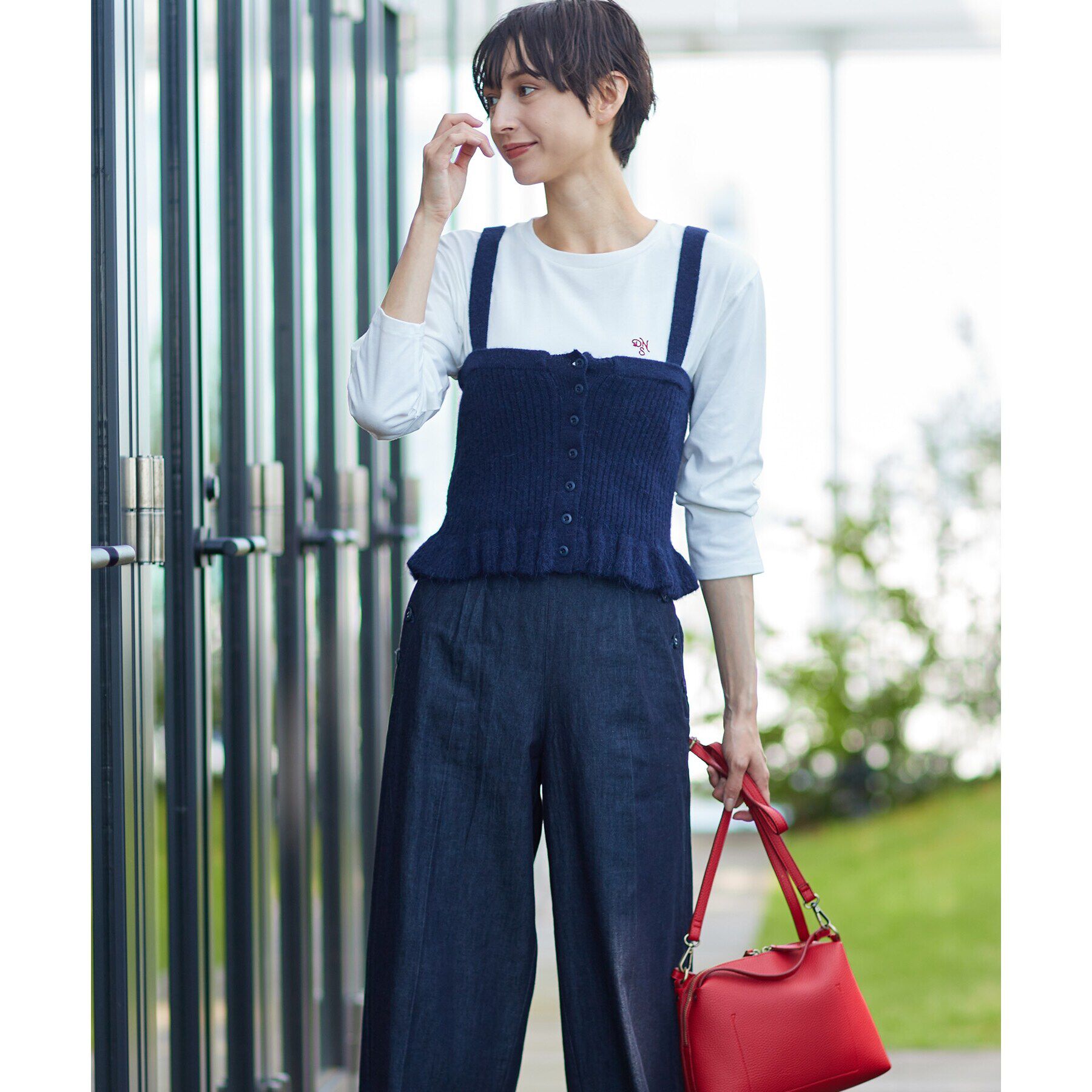 Dessin「【洗える】ロングスリーブTシャツ（XS～L）」|Tシャツ・カットソー|