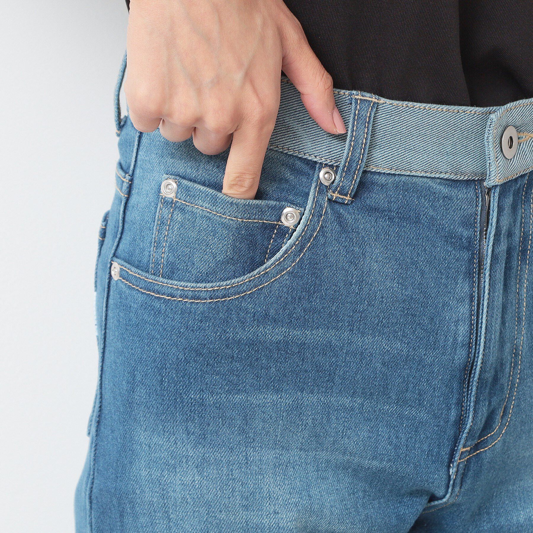 Dessin「ストレッチスリムデニムパンツ(XS~L)」|デニム|