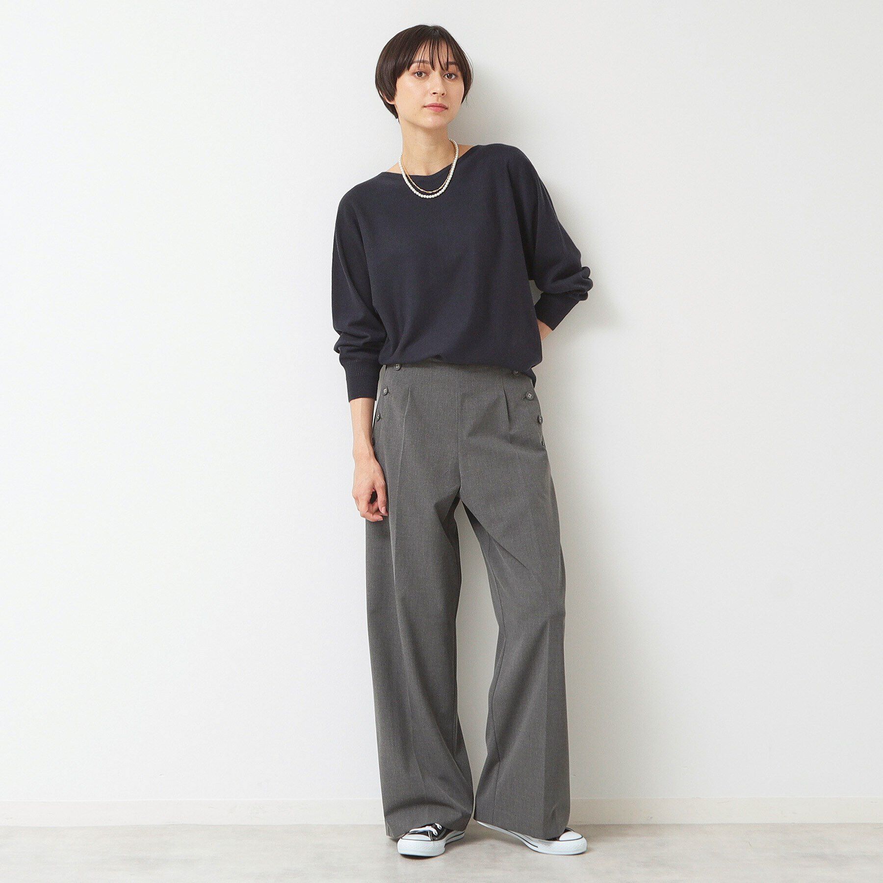 Dessin「【洗える】マリンワイドパンツ」|その他|