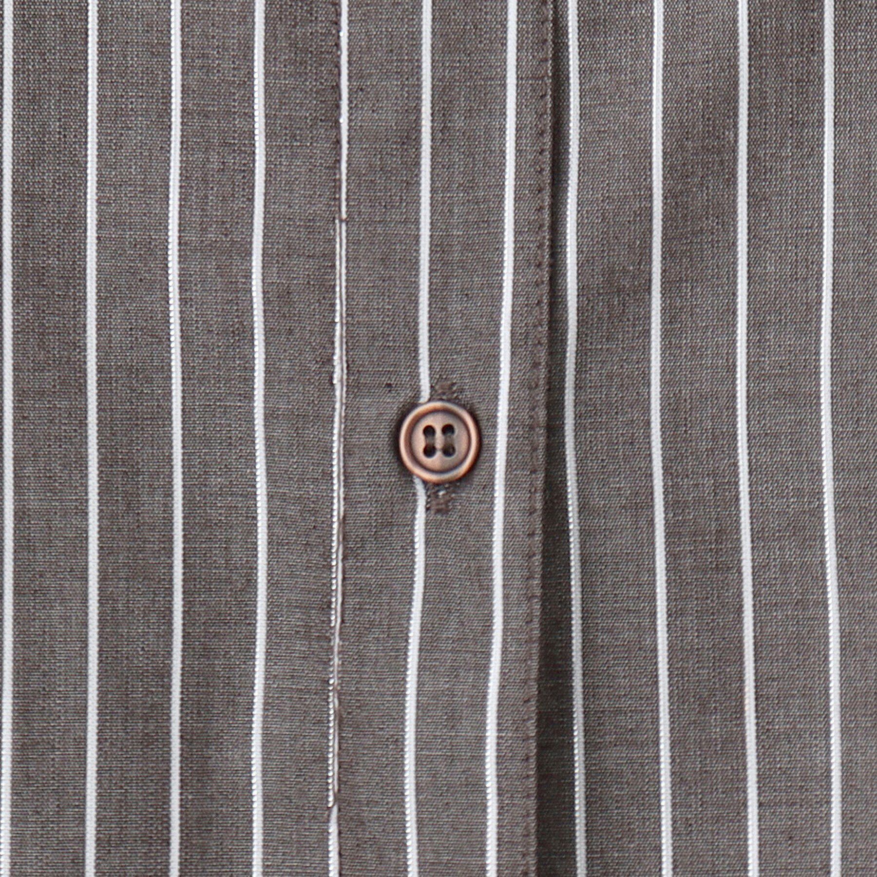 Dessin「【洗える】バルーンスリーブバンドカラーシャツ（XS～L）」|シャツ・ブラウス|