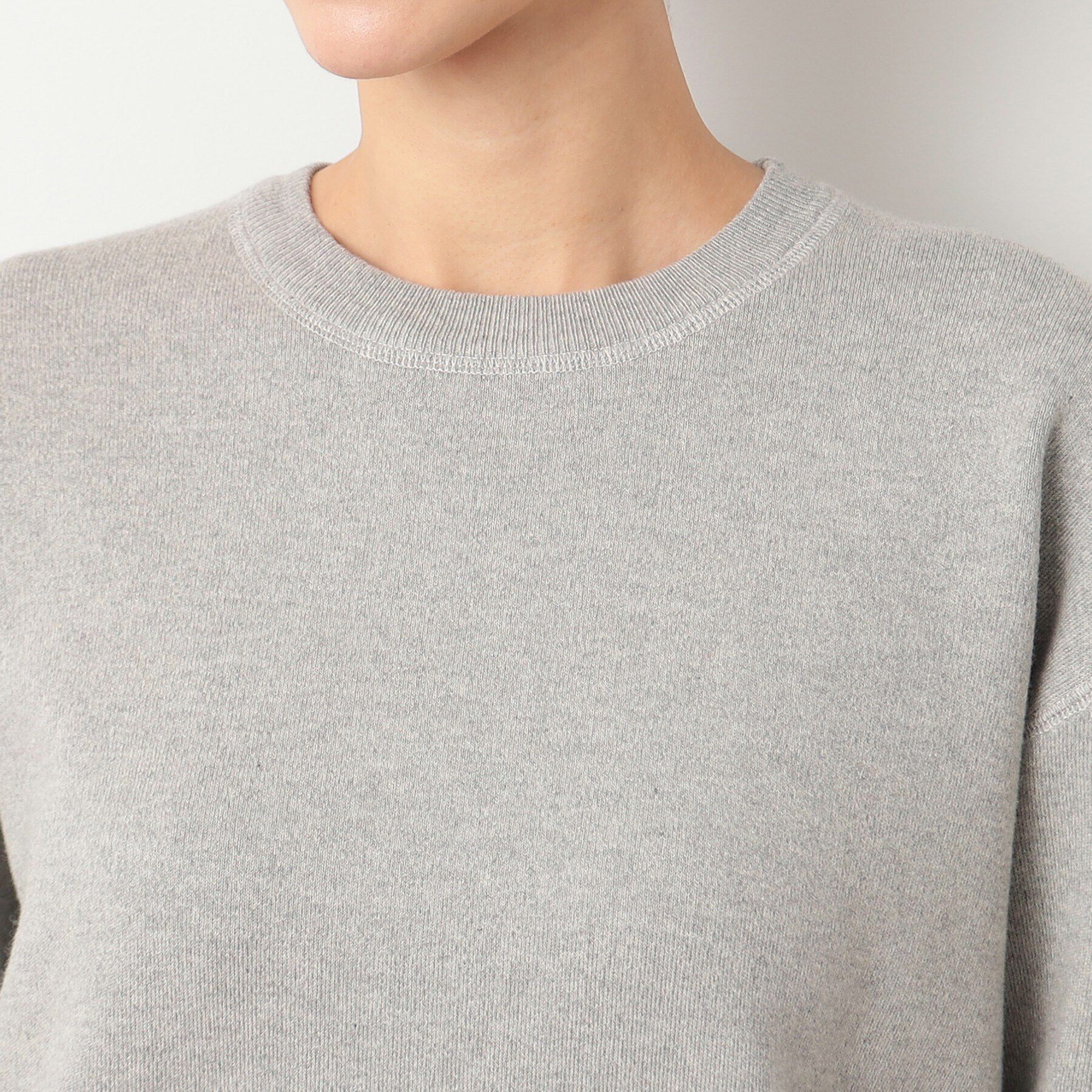 Dessin「【ユニセックス・洗える】コットンカシミヤケーブルニット」|ニット・セーター|