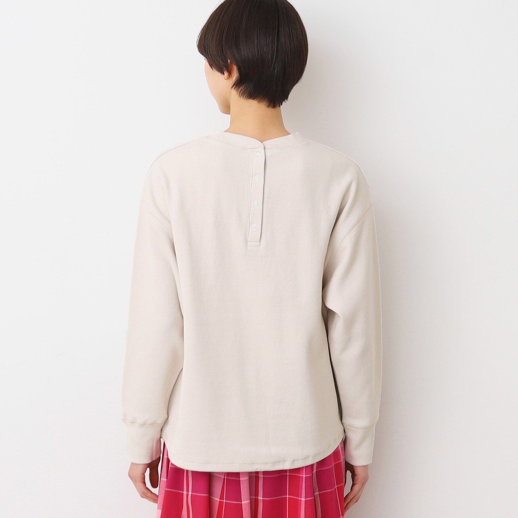 Dessin「【洗える】ドローコード付きカットソー（XS～L）」|Tシャツ・カットソー|