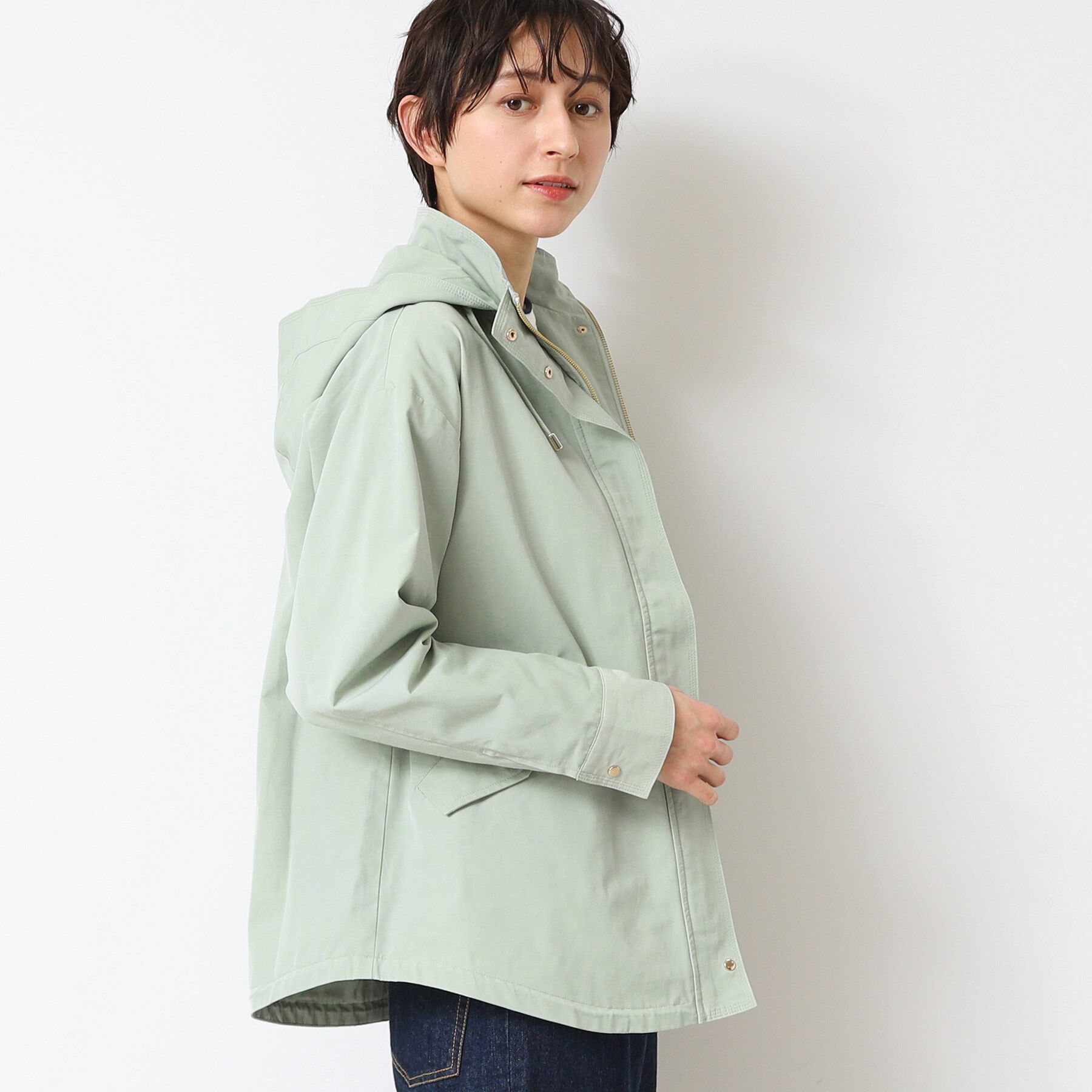 Dessin「【撥水・洗える】2WAYマウンテンパーカ（S～L）」|ブルゾン・スタジャン|