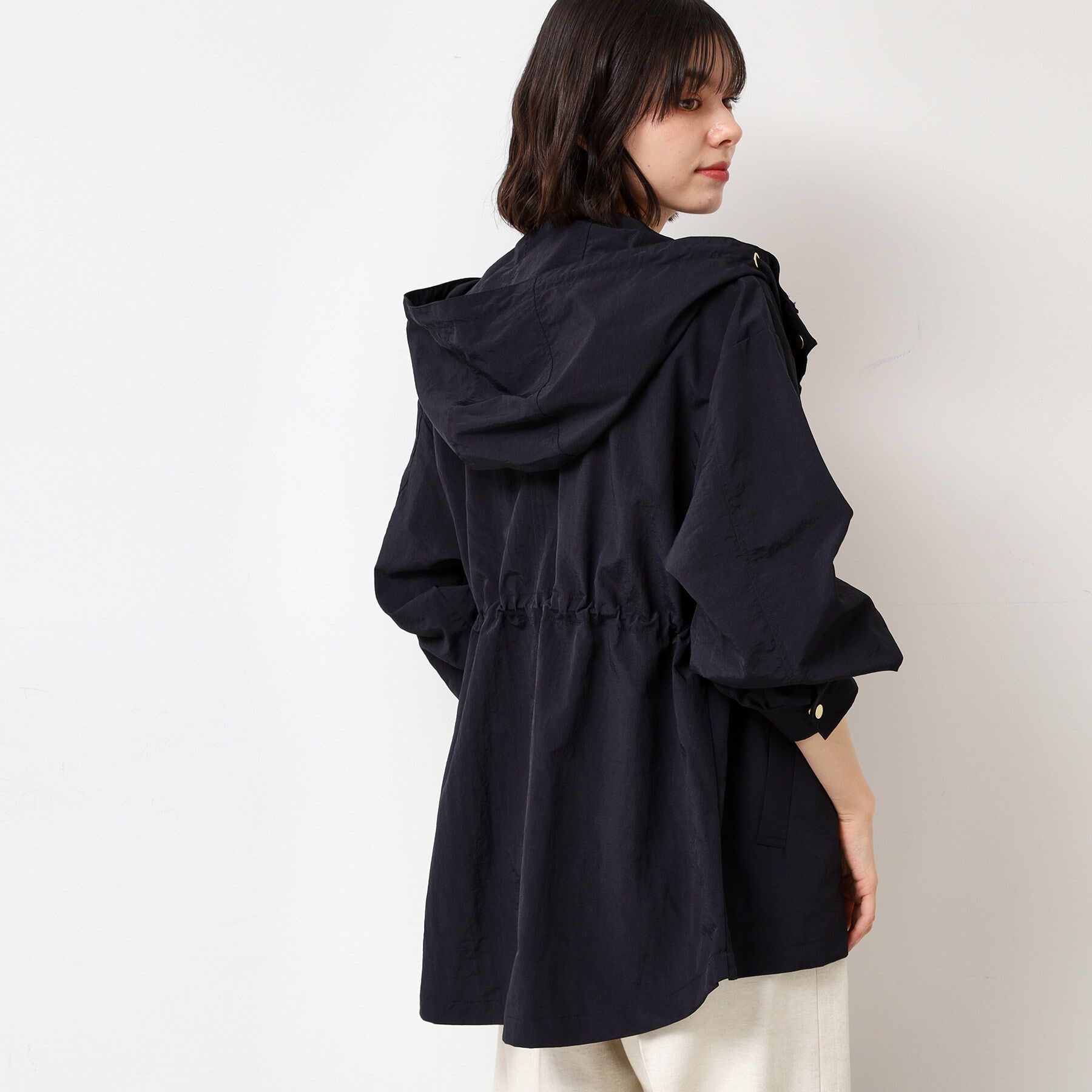 Dessin「ドロストフーデットライトブルゾン（S～L）」|ブルゾン・スタジャン|