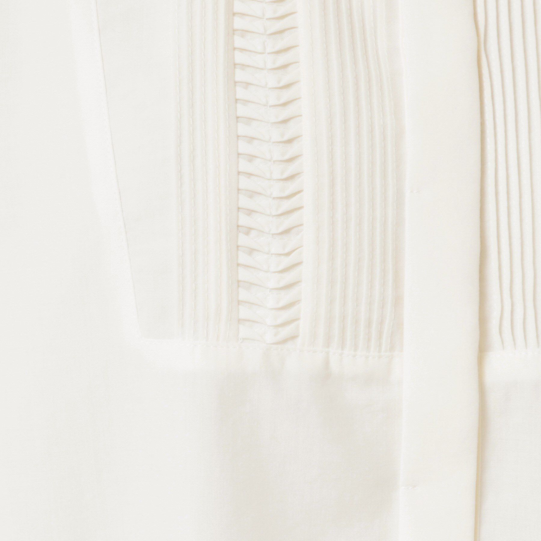 Dessin「【洗える】ピンタックデザインフレンチスリーブブラウス」|シャツ・ブラウス|