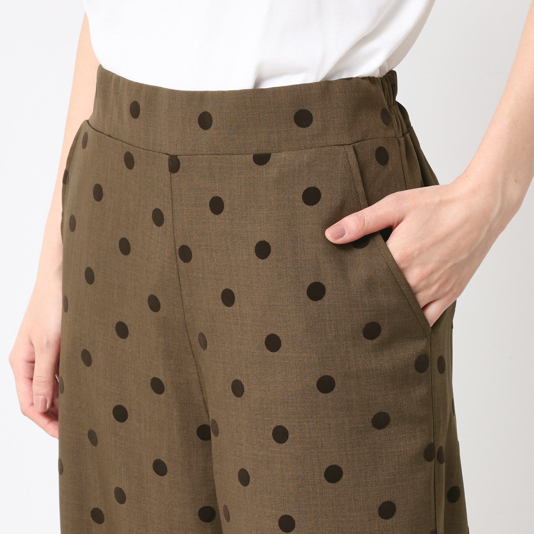 Dessin「【洗える】フロッキードットパンツ」|その他|