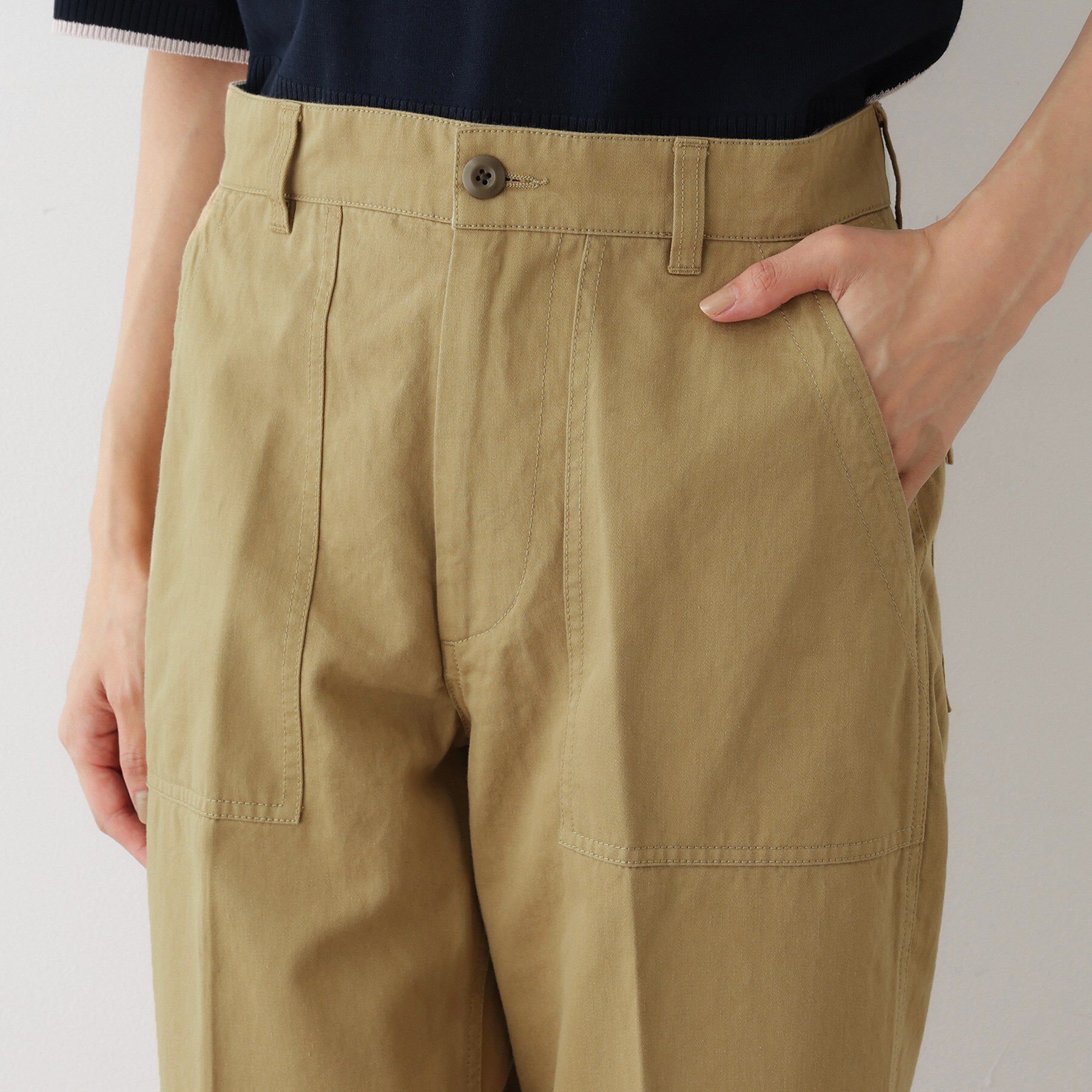 Dessin「【洗える】パッチポケットワークパンツ」|その他|