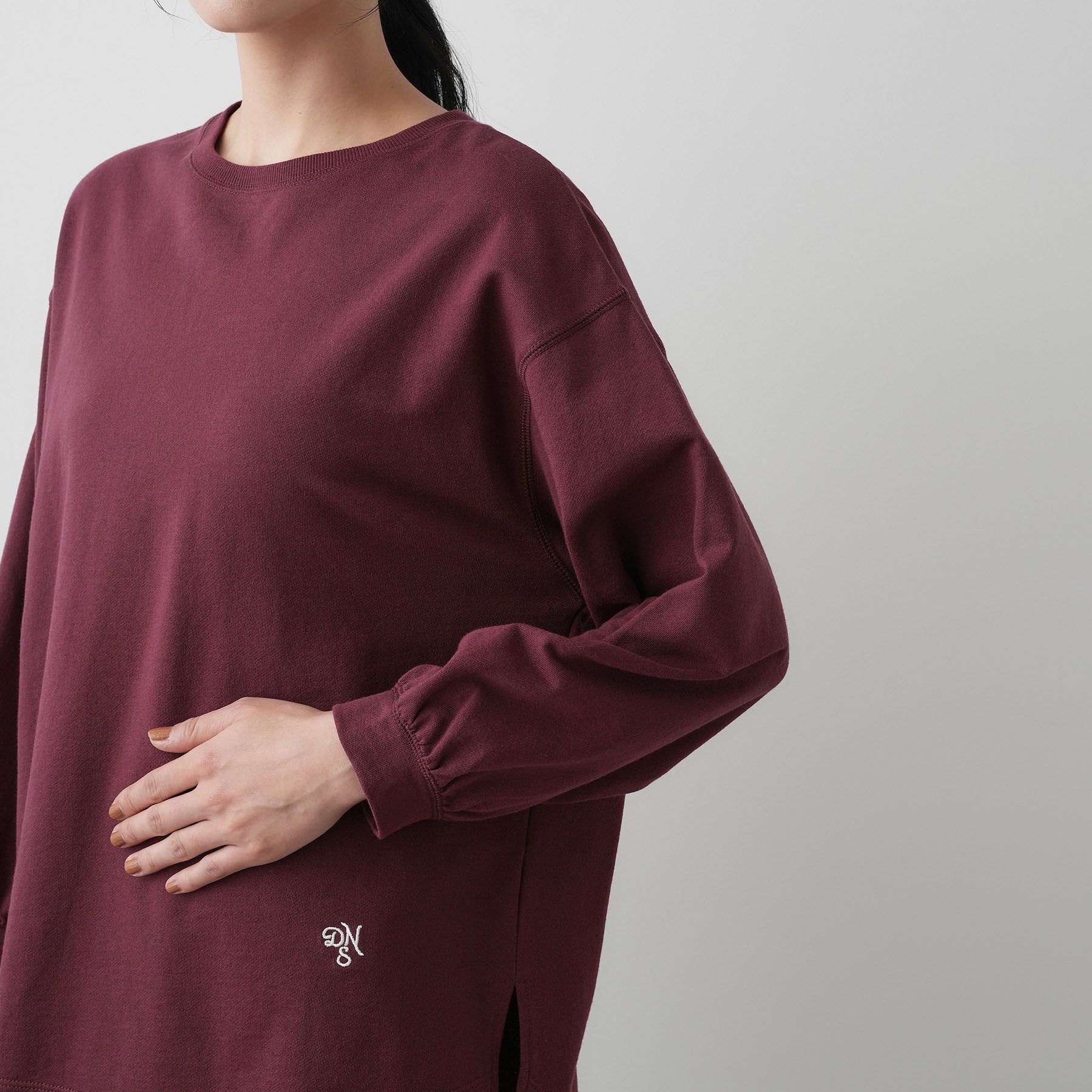 Dessin「【360度可愛い・洗える】バックヘンリーカットソー」|Tシャツ・カットソー|