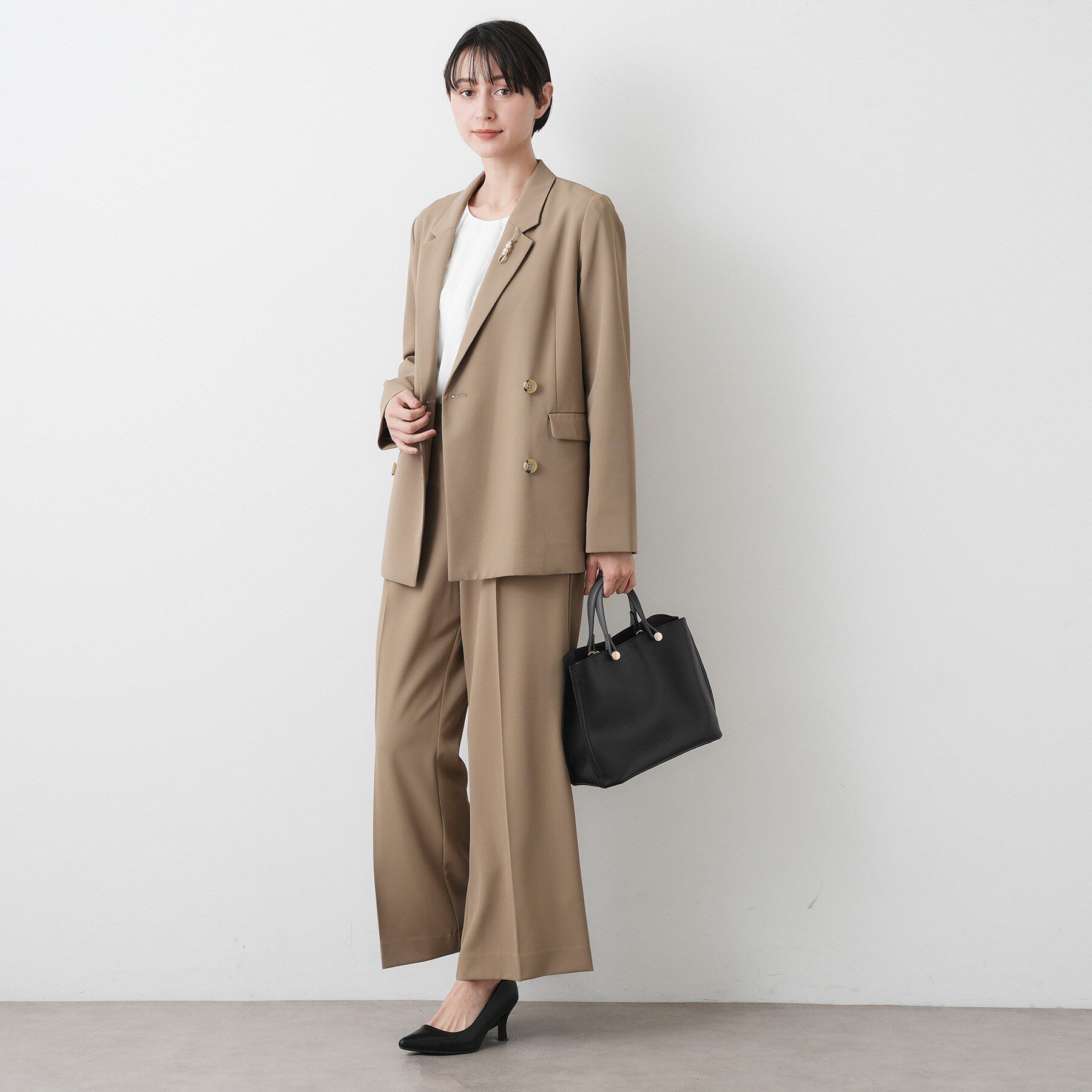 Dessin「【2WAY】3ポケットハンドバッグ」|ハンドバッグ|