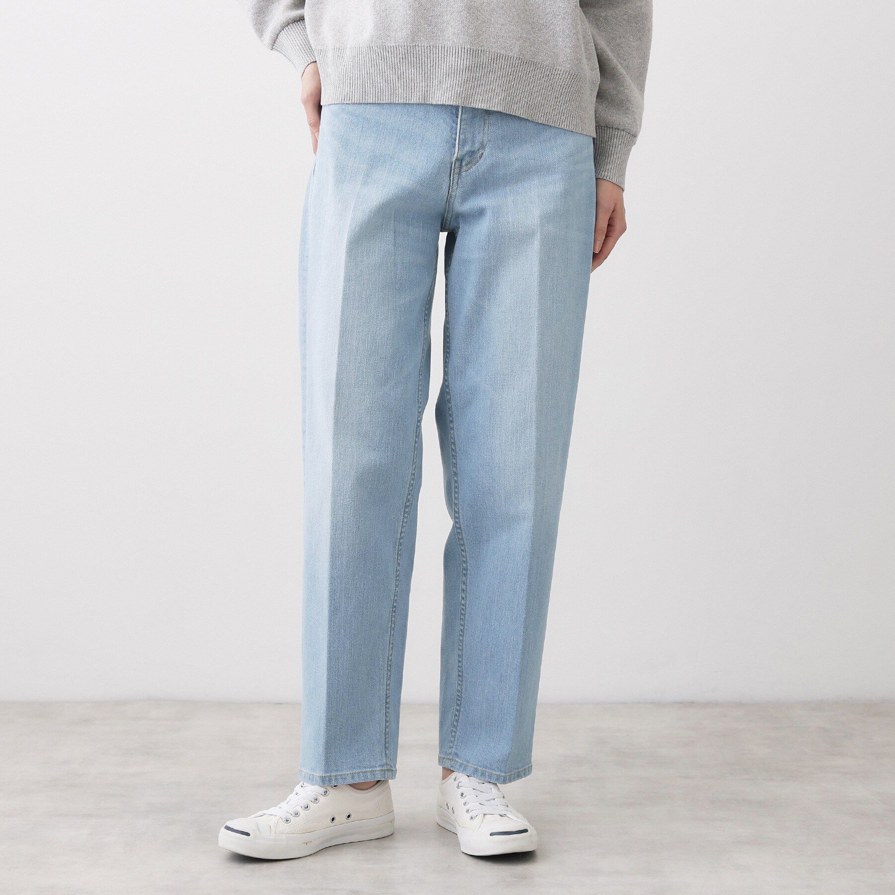 Dessin「【ユニセックス/洗える】テーパードシルエット12OZデニム」|デニム|