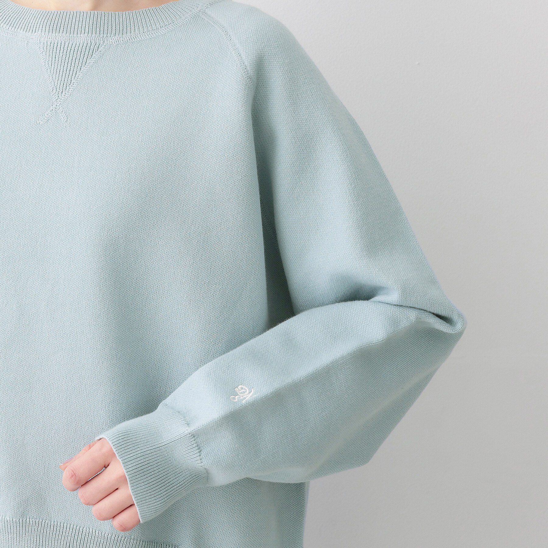 Dessin「【洗える】スウェットライクニット」|ニット・セーター|