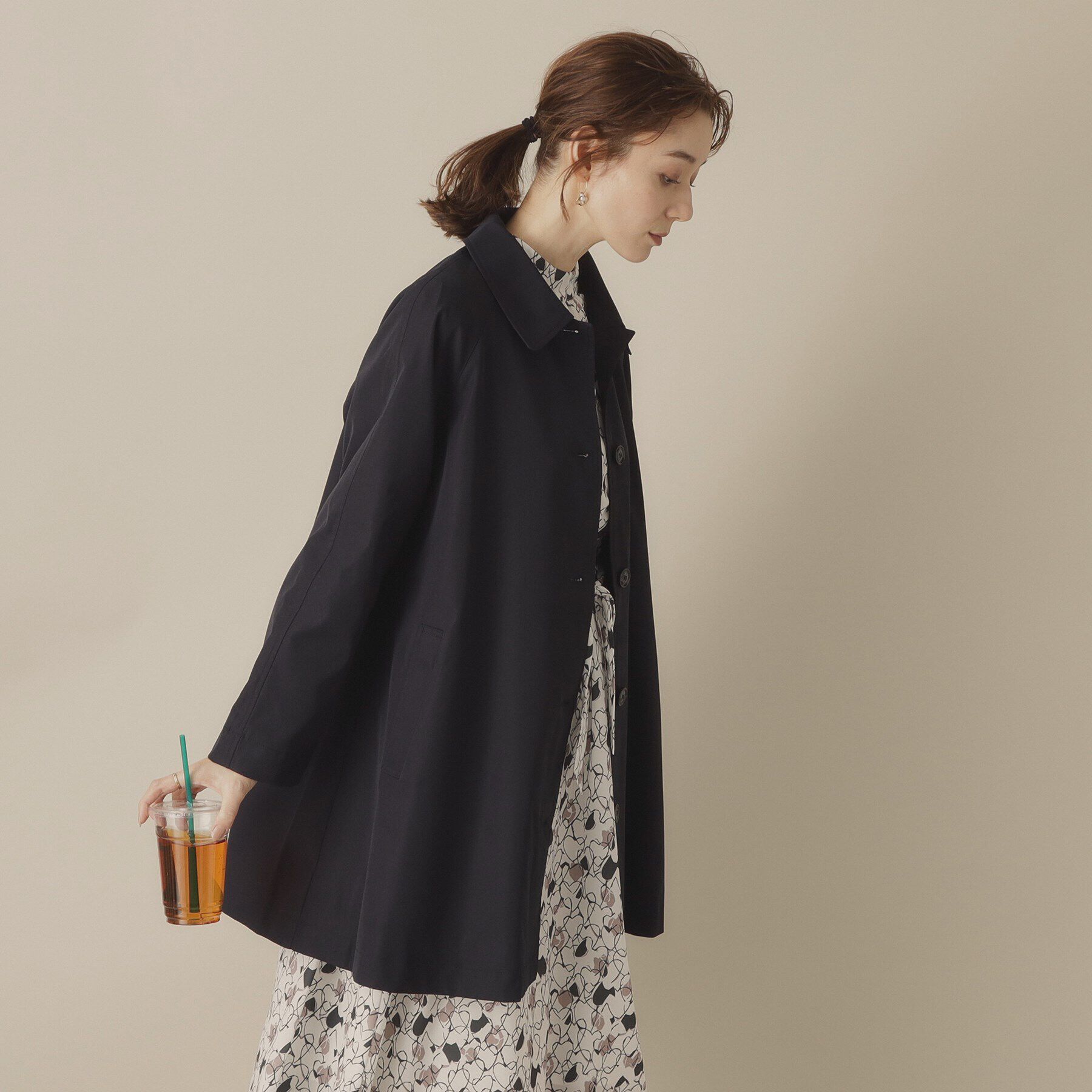 ITS&rsquo;DEMO「【撥水／通勤】ステンカラーコート」|ステンカラーコート|