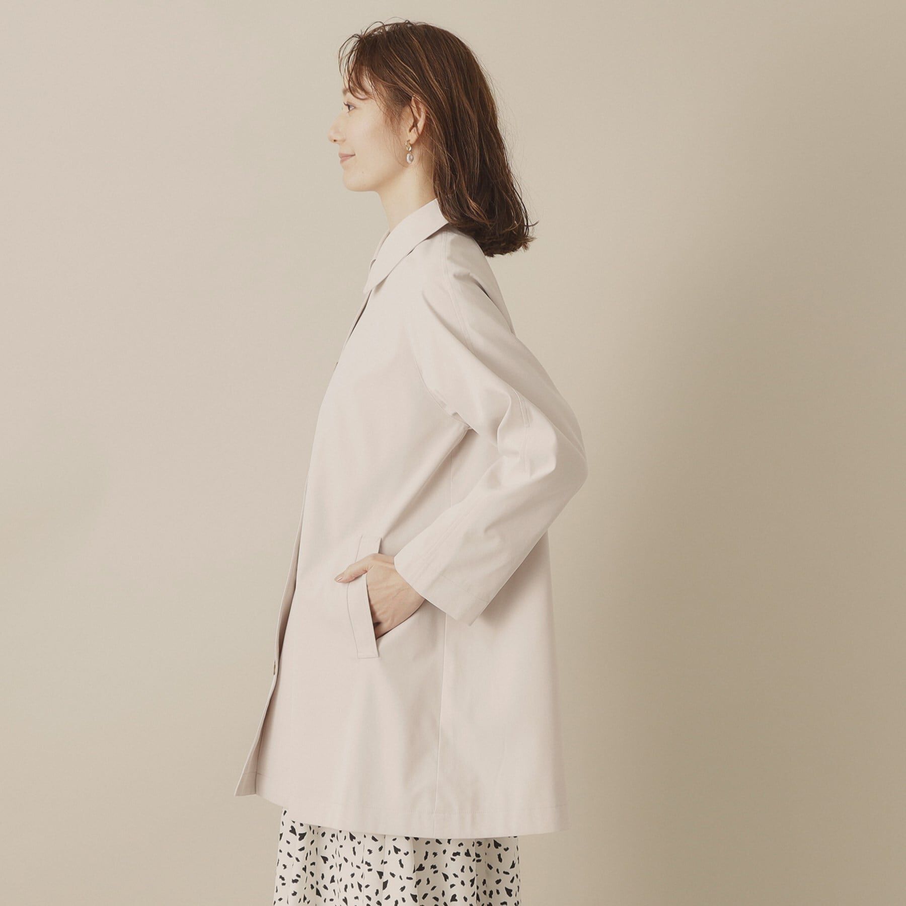 ITS&rsquo;DEMO「【撥水／通勤】ステンカラーコート」|ステンカラーコート|