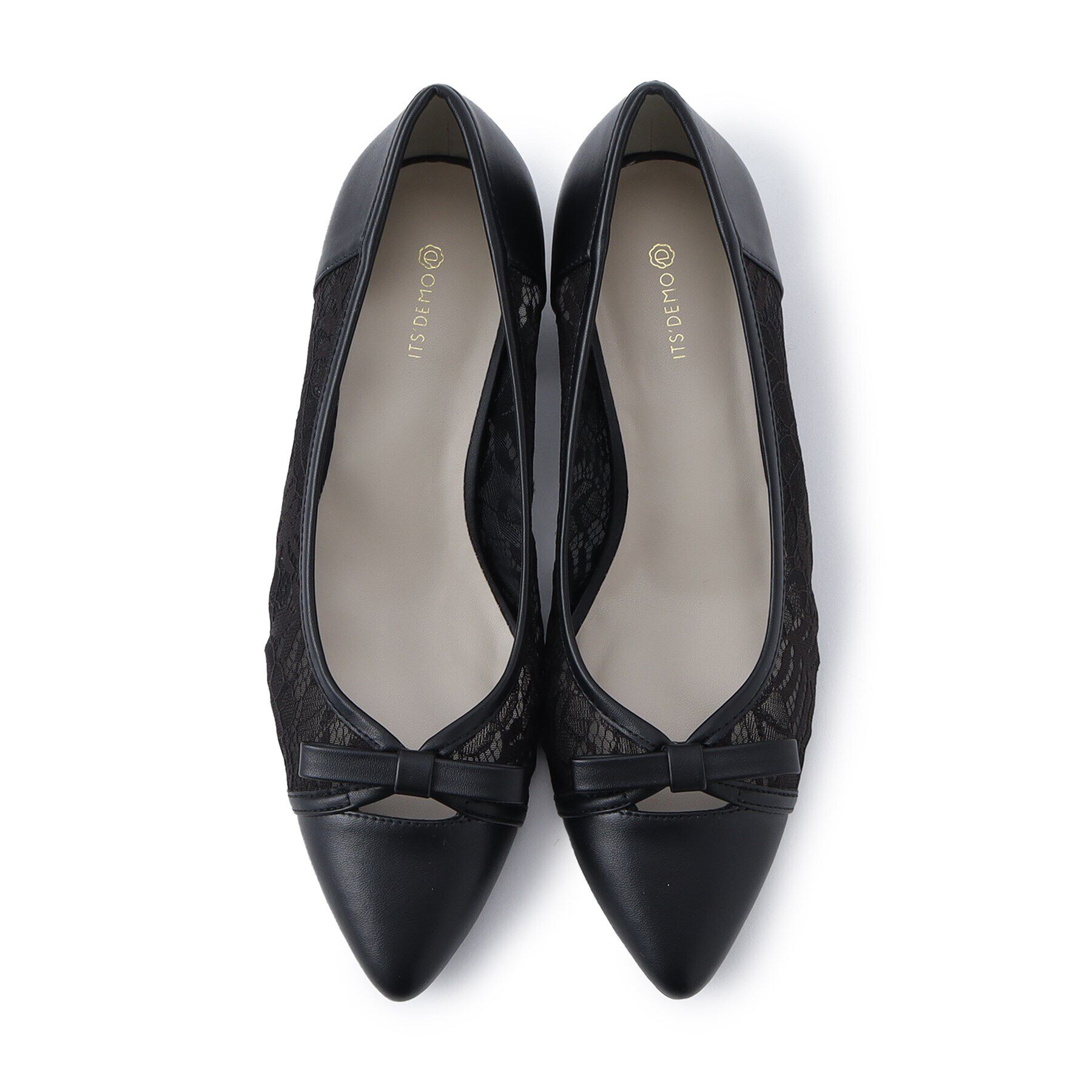 ITS&rsquo;DEMO「【M・Lサイズ展開】レースパンンプス」|パンプス|