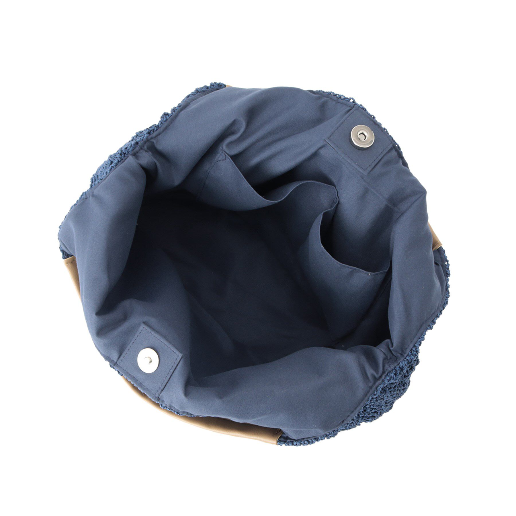 ITS&rsquo;DEMO「コード編みラウンドトート」|トートバッグ|